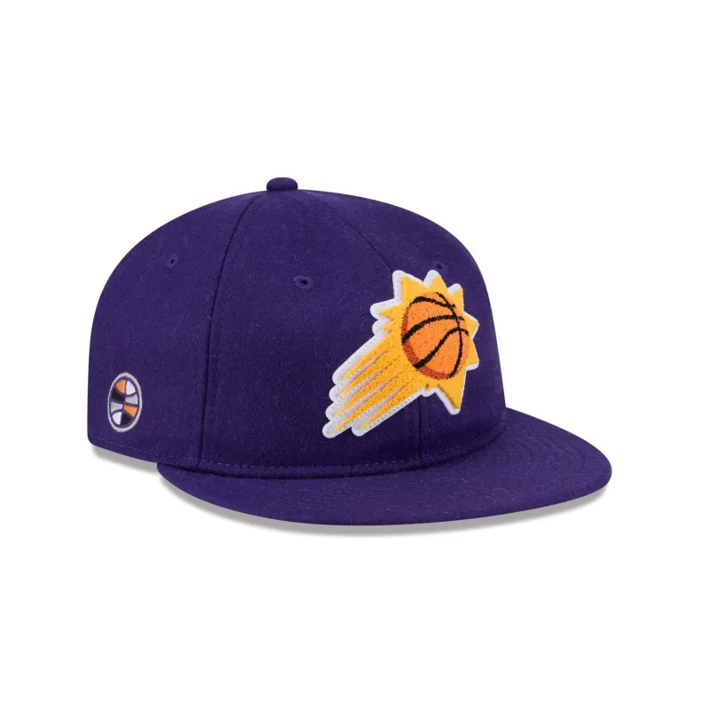 Phoenix Suns Chenille Woven Retro Crown 9FIFTY Adjustable Hat made by New Era