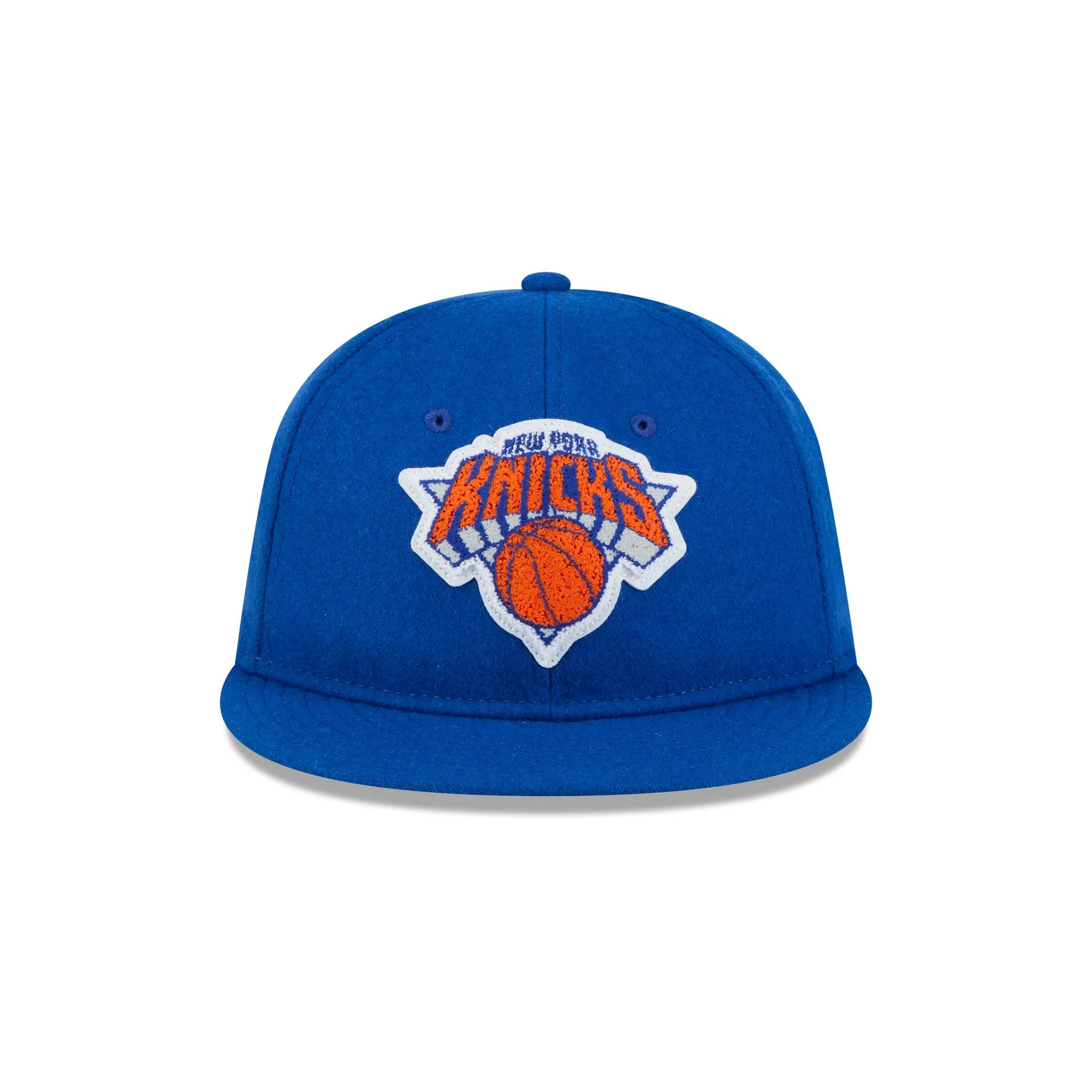 New York Knicks Chenille Woven Retro Crown 9FIFTY Adjustable Hat sold by New Era product image thumbnail 2