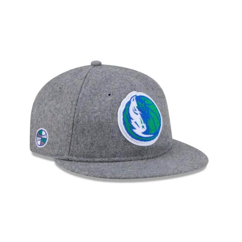 Dallas Mavericks Chenille Woven Retro Crown 9FIFTY Adjustable Hat made by New Era