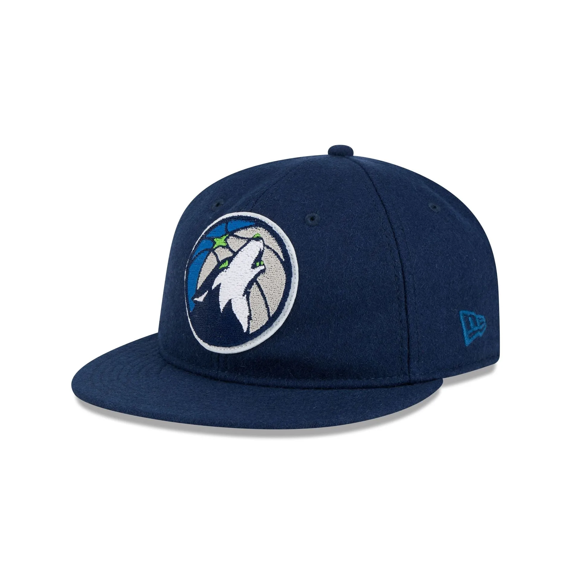 Minnesota Timberwolves Chenille Woven Retro Crown 9FIFTY Adjustable Hat sold by New Era product image thumbnail 3