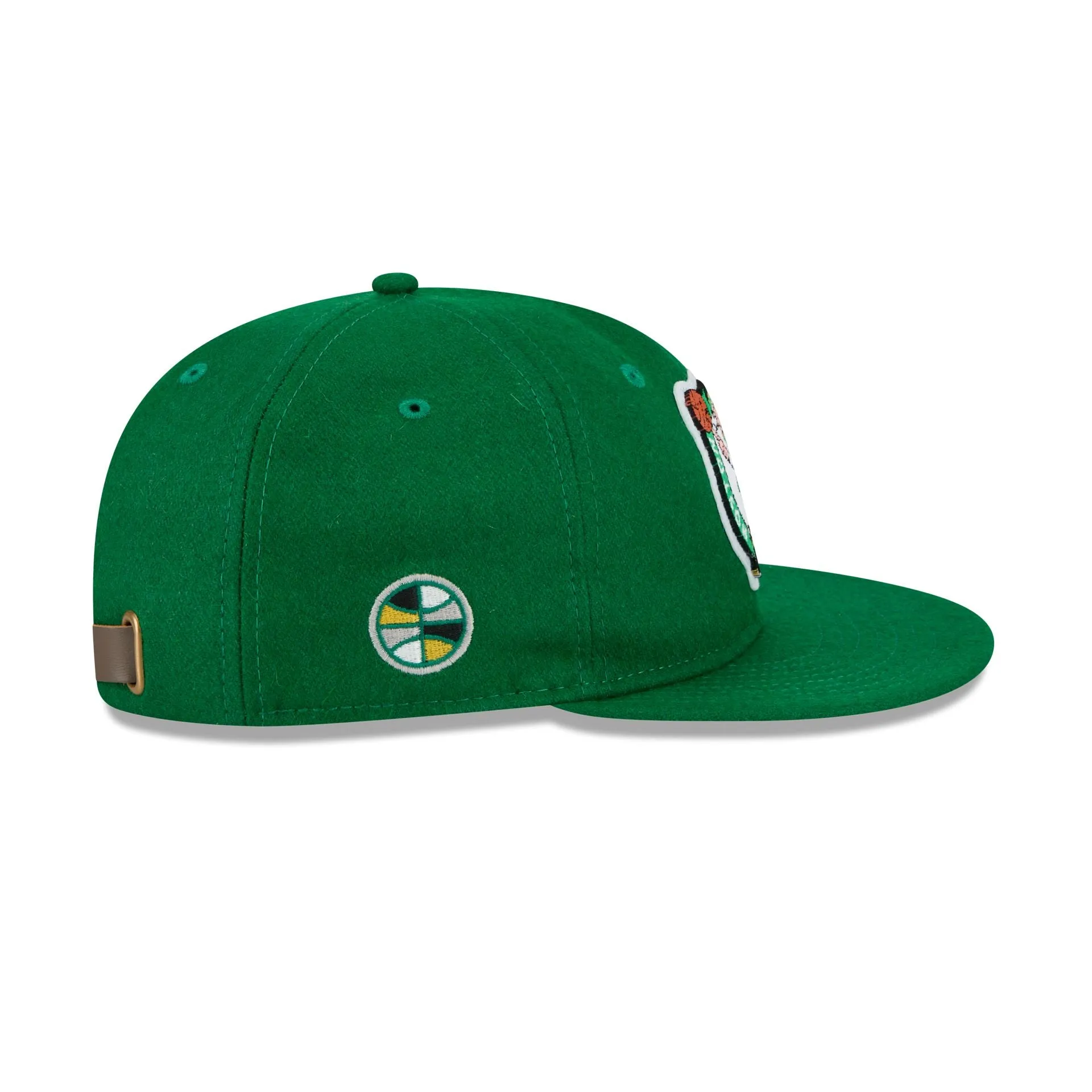 Boston Celtics Chenille Woven Retro Crown 9FIFTY Adjustable Hat sold by New Era product image thumbnail 4