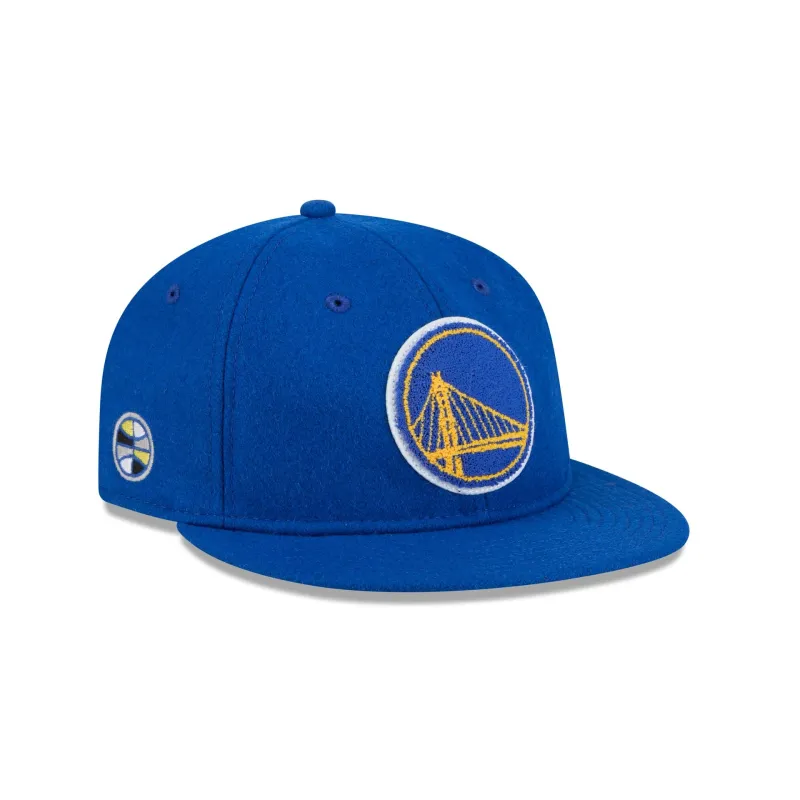 Golden State Warriors Chenille Woven Retro Crown 9FIFTY Adjustable Hat sold by New Era