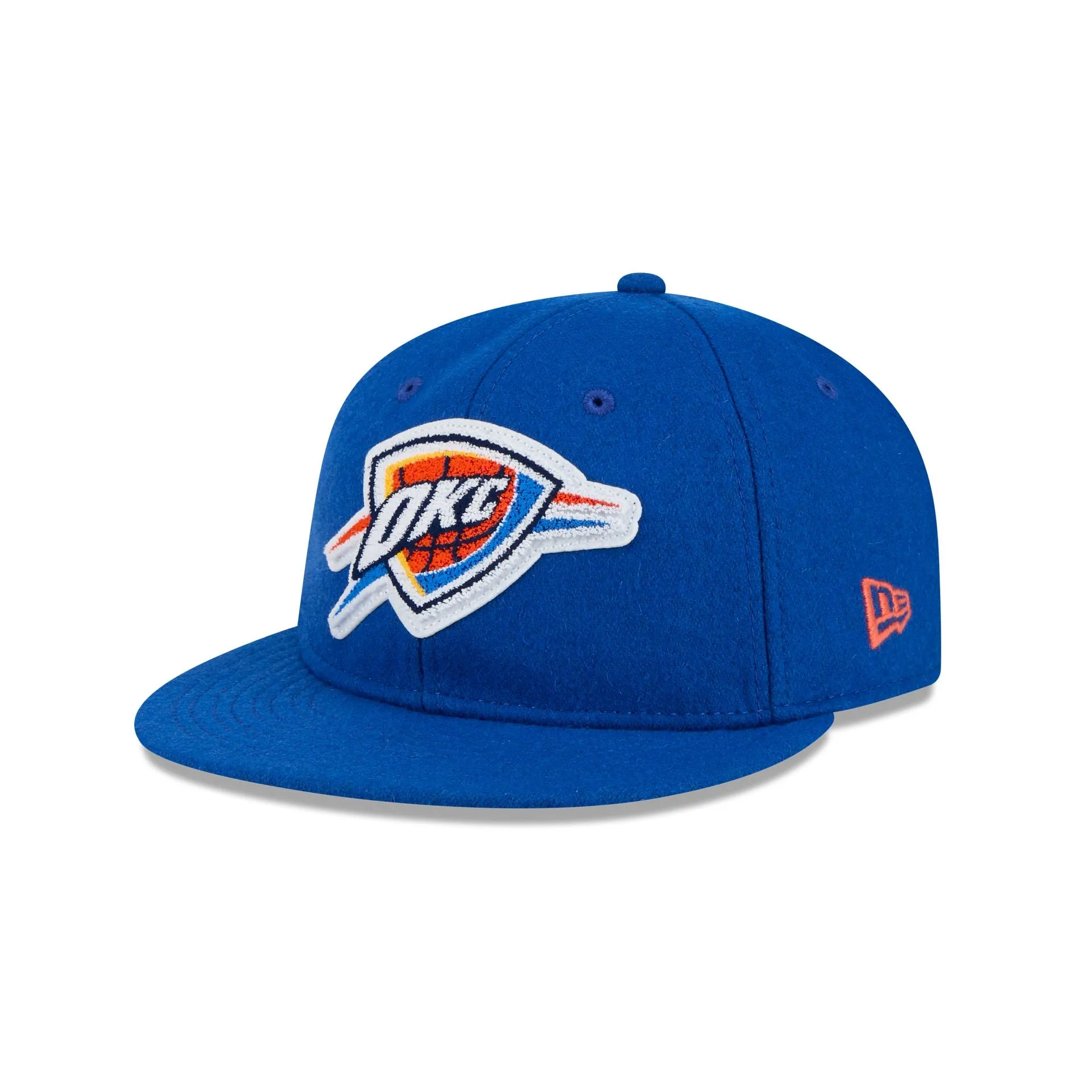 Oklahoma City Thunder Chenille Woven Retro Crown 9FIFTY Adjustable Hat sold by New Era product image thumbnail 3