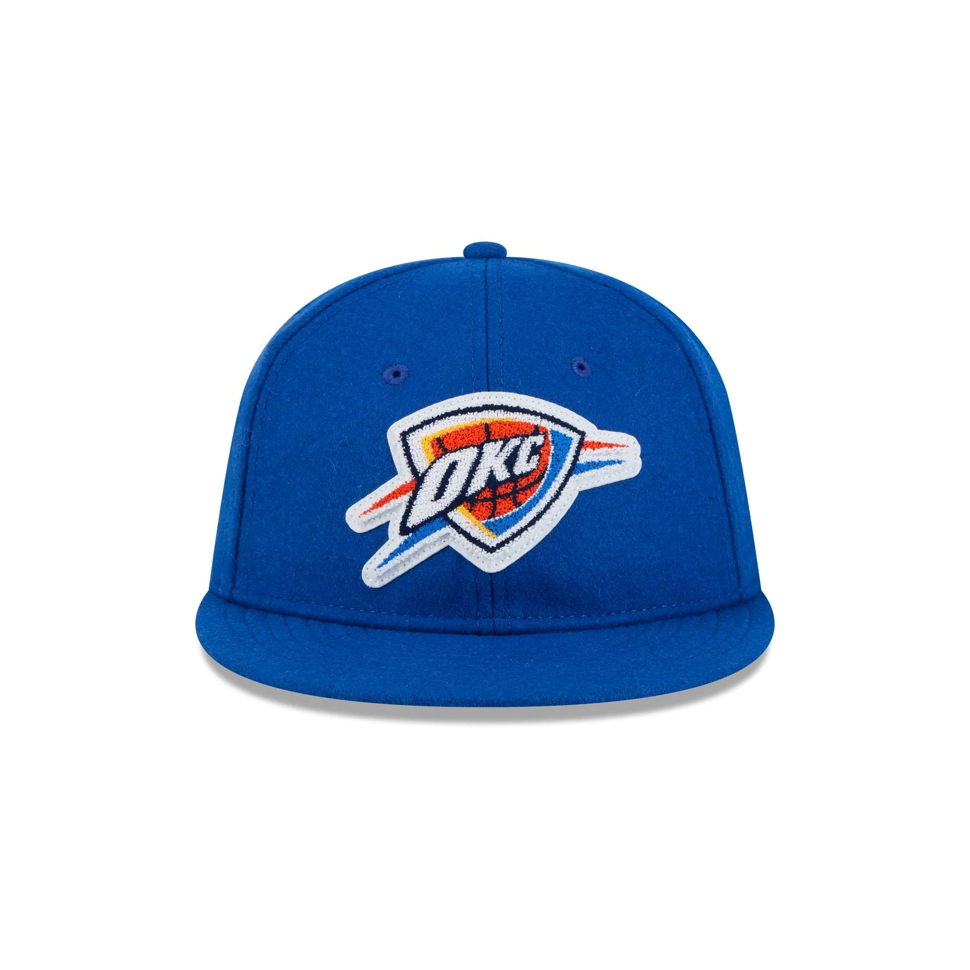 Oklahoma City Thunder Chenille Woven Retro Crown 9FIFTY Adjustable Hat sold by New Era product image thumbnail 2