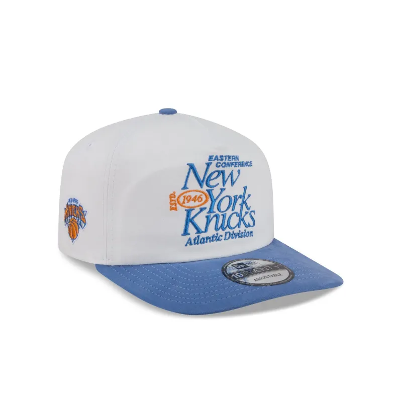 New York Knicks Conference Script 19TWENTY Snapback Hat made by New Era