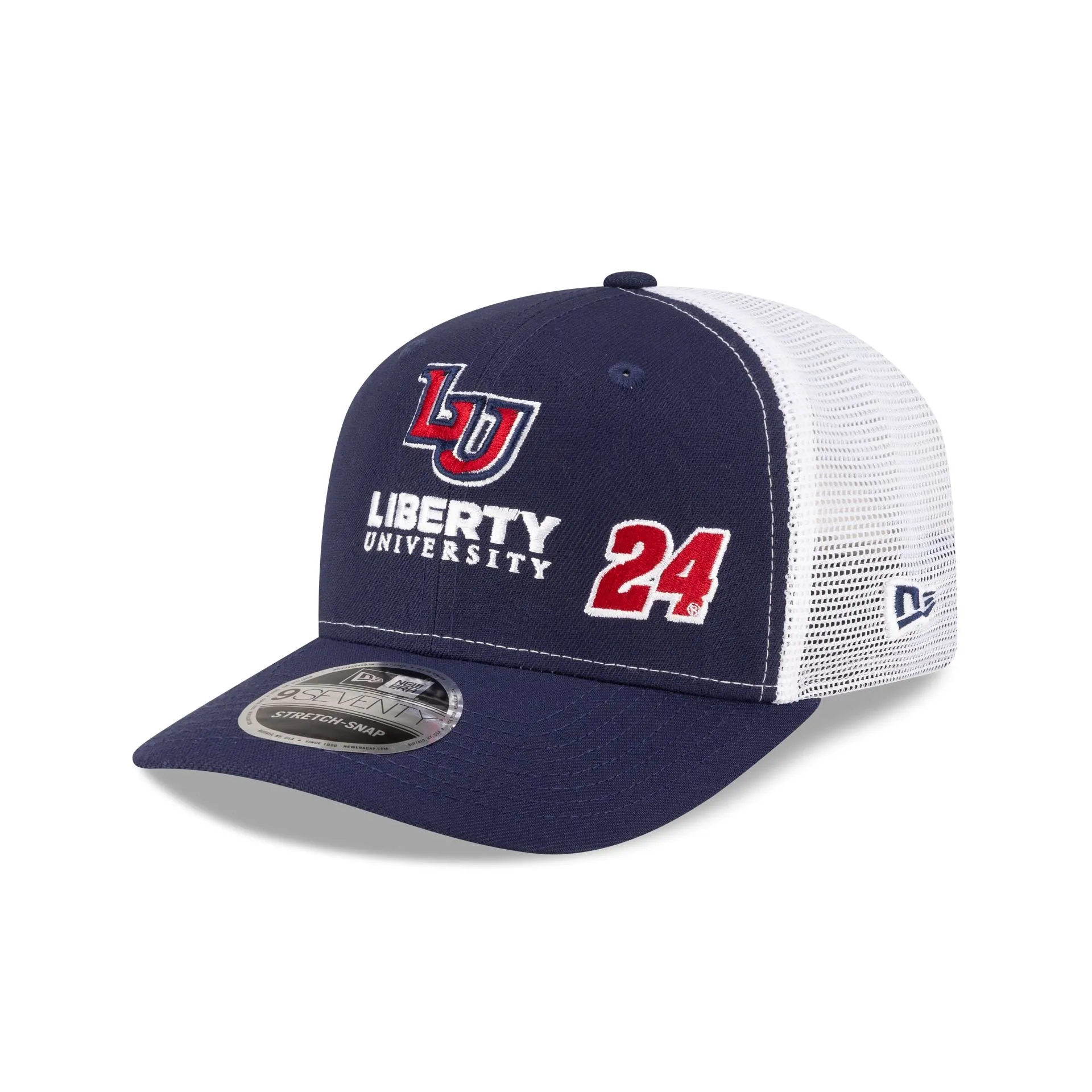 Hendrick Motorsports 2026 William Byron Liberty Flames Partner 9SEVENTY Trucker Hat sold by New Era product image thumbnail 3