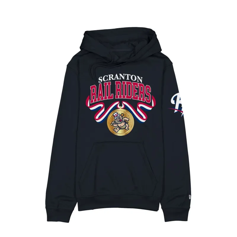 Scranton Wilkes-Barre RailRiders Americana Navy Hoodie sold by New Era