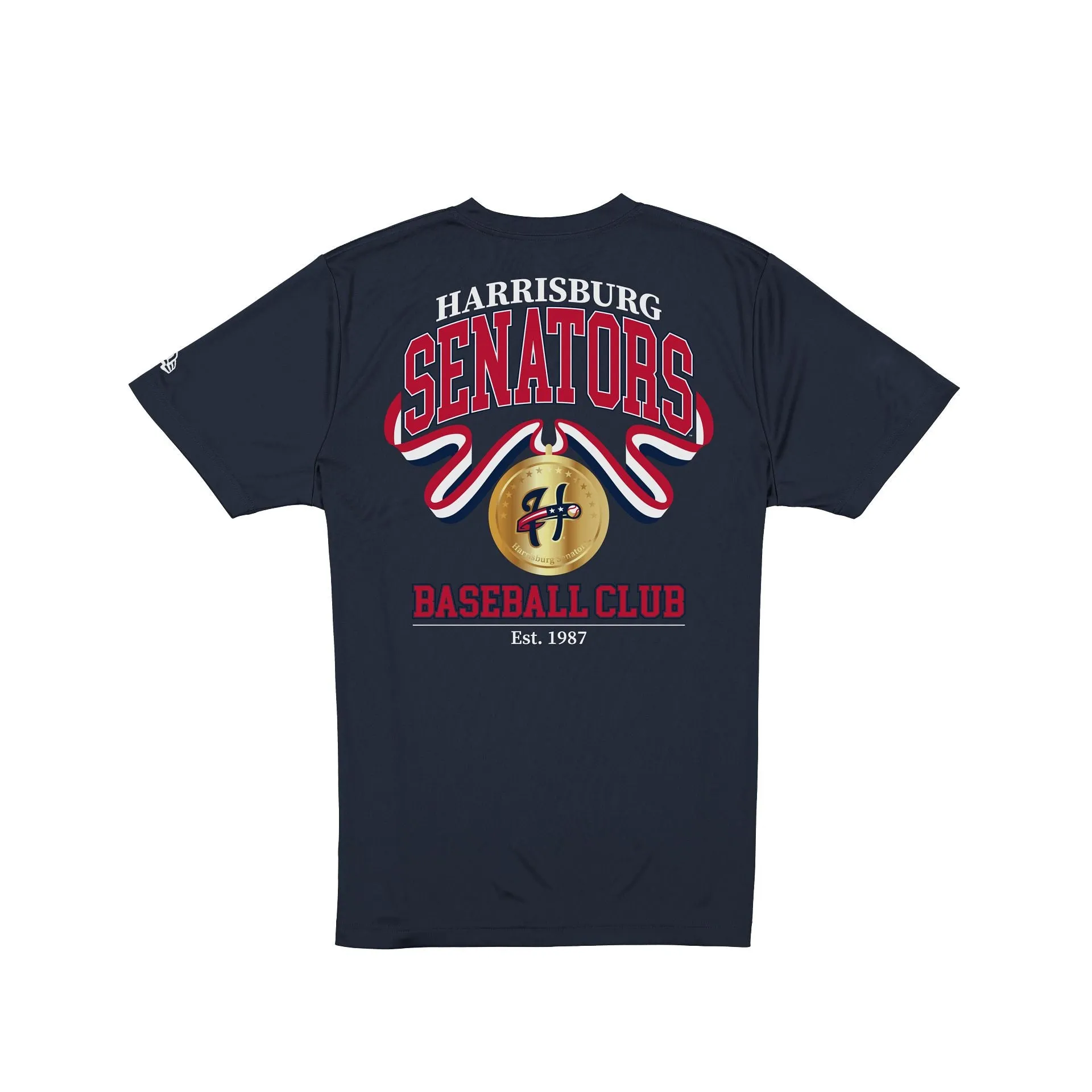Harrisburg Senators Americana Navy T-Shirt sold by New Era product image thumbnail 2
