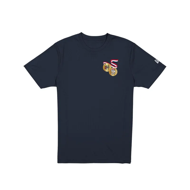 Harrisburg Senators Americana Navy T-Shirt sold by New Era
