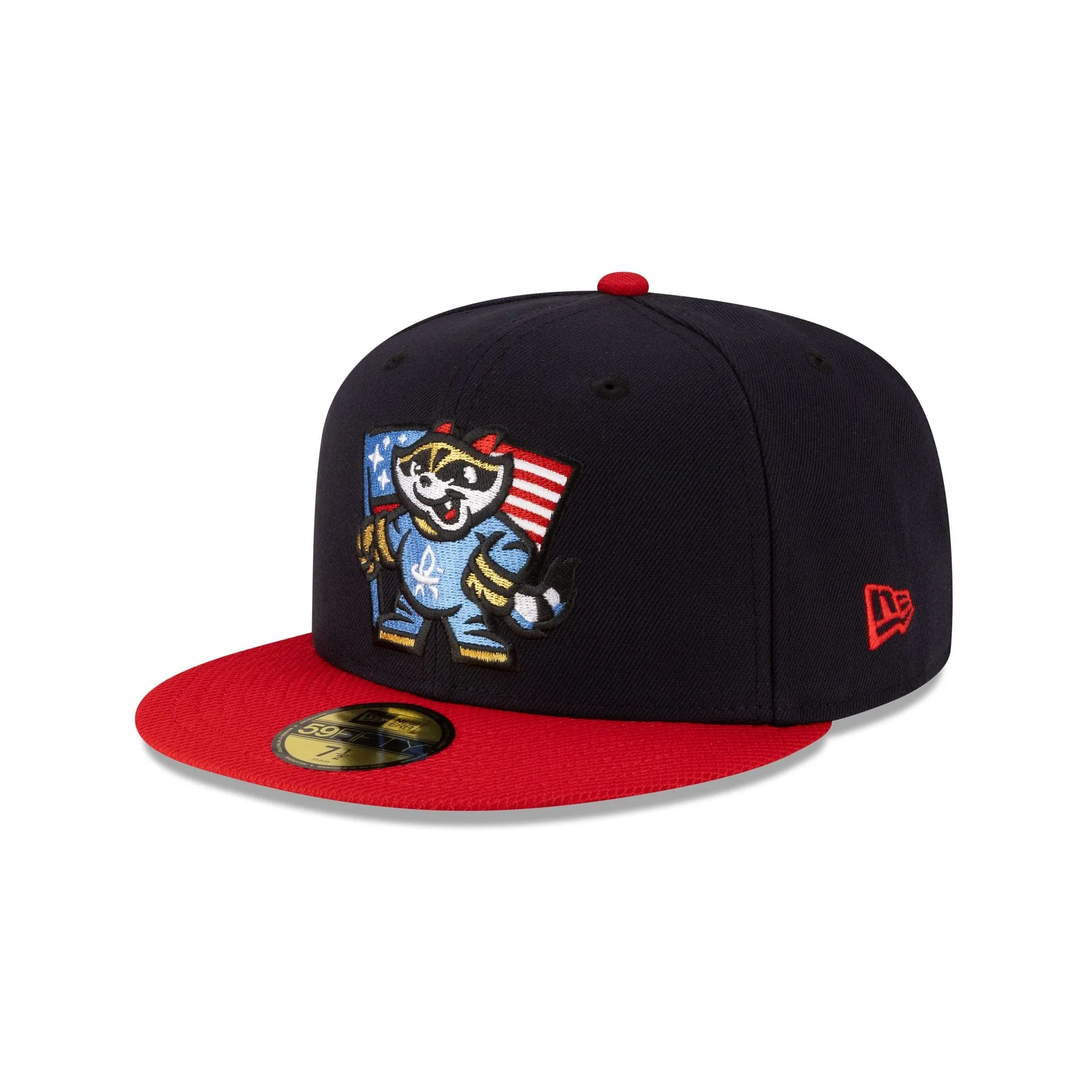 Rocket City Trash Pandas Americana 59FIFTY Fitted Hat sold by New Era
