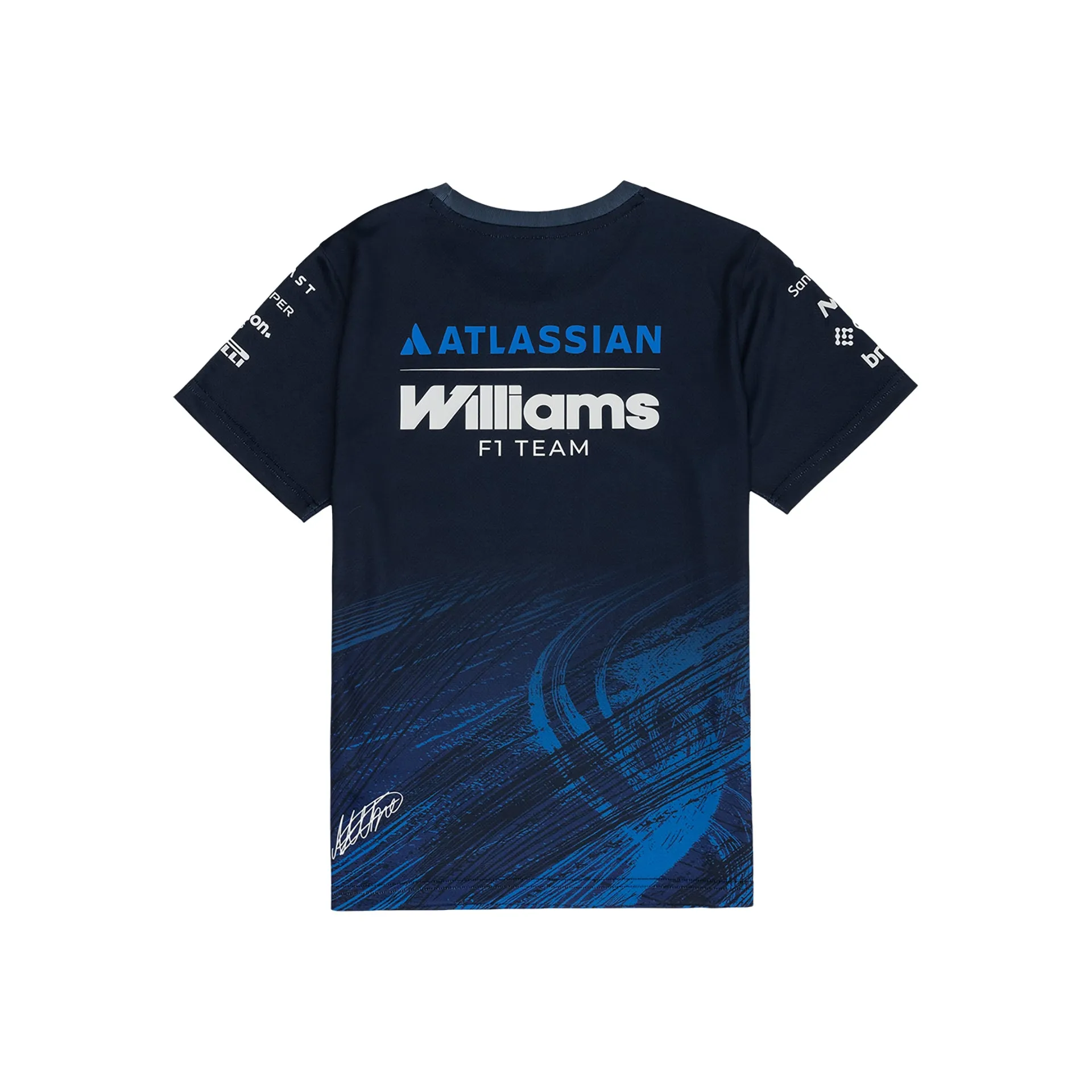 Atlassian Williams F1 Team Team Line Alex Albon Tech Women's T-Shirt sold by New Era product image thumbnail 2