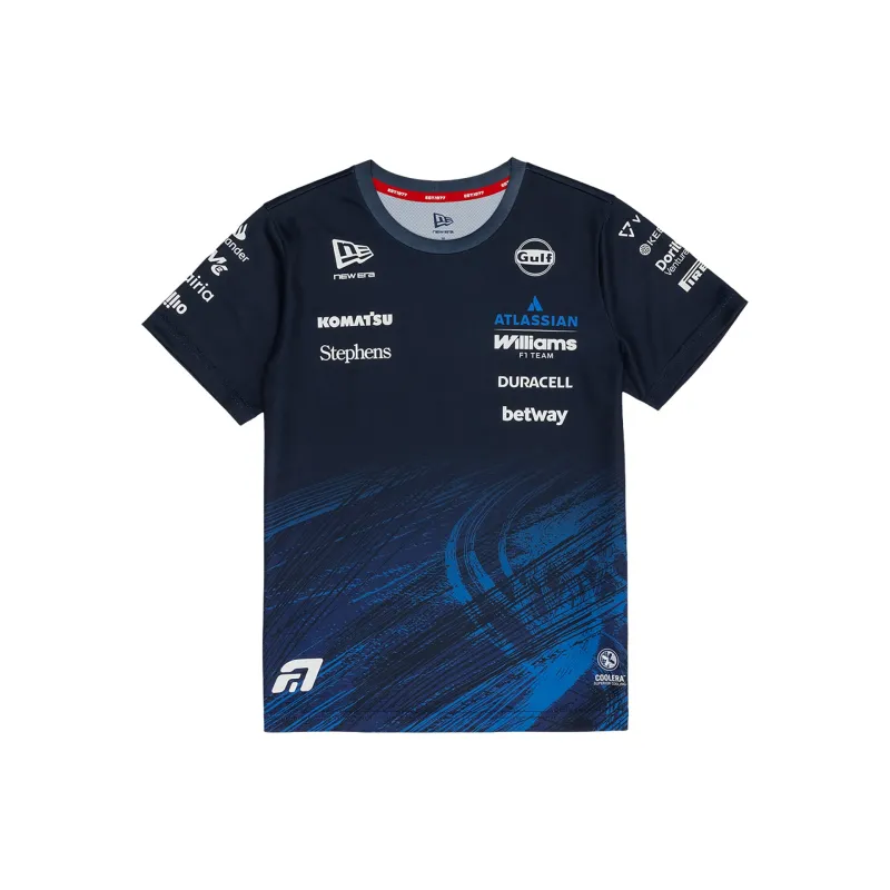 Atlassian Williams F1 Team Team Line Alex Albon Tech Women's T-Shirt made by New Era