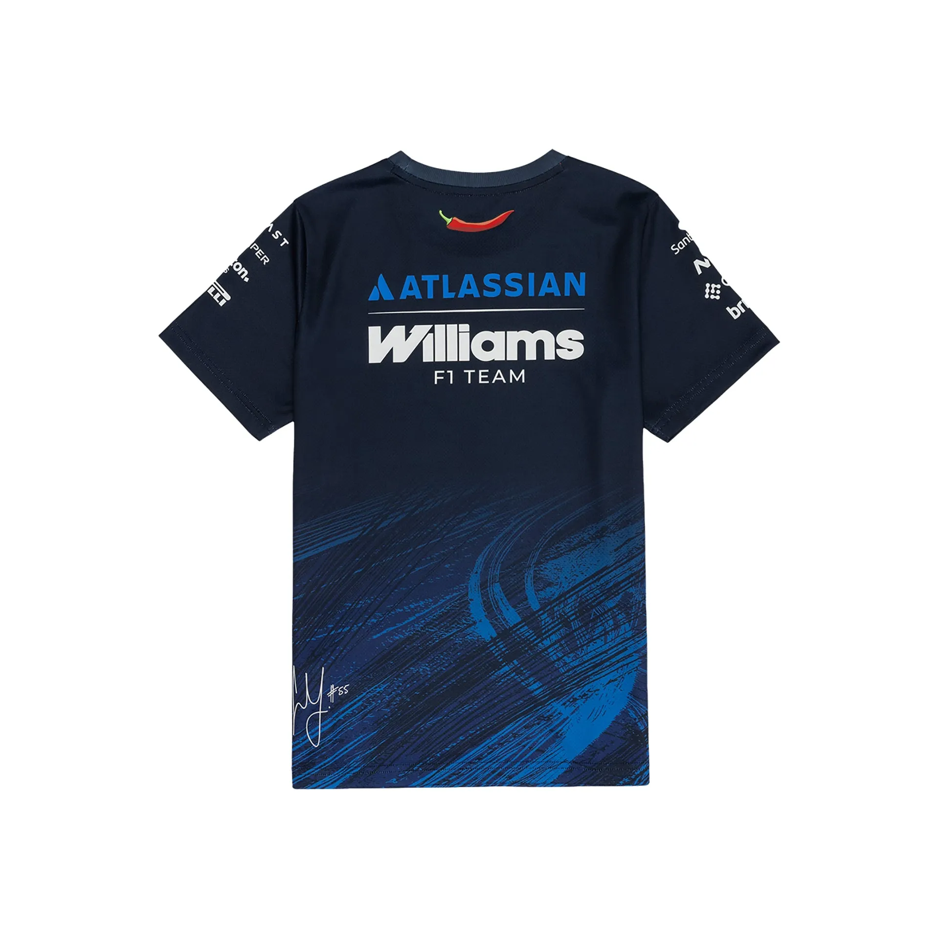 Atlassian Williams F1 Team Team Line Carlos Sainz Tech Women's T-Shirt sold by New Era product image thumbnail 2