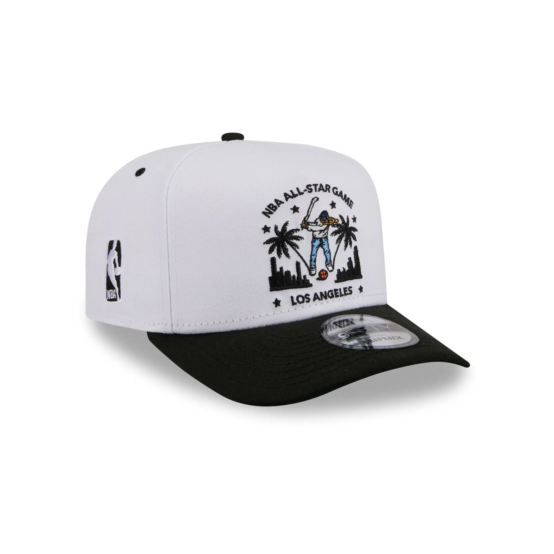 Eastside Golf x 2026 NBA All-Star Game White 9FIFTY A-Frame Snapback Hat sold by New Era