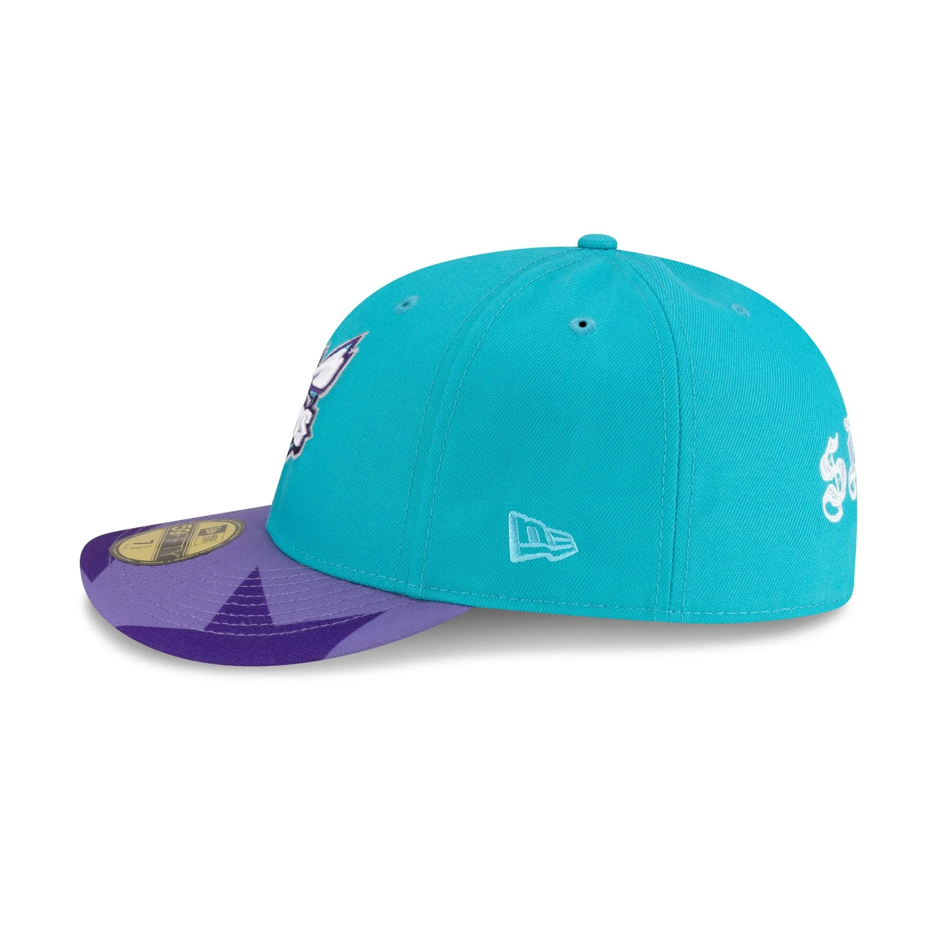 Savior Worldwide x Charlotte Hornets Teal 59FIFTY Fitted Hat sold by New Era product image thumbnail 5