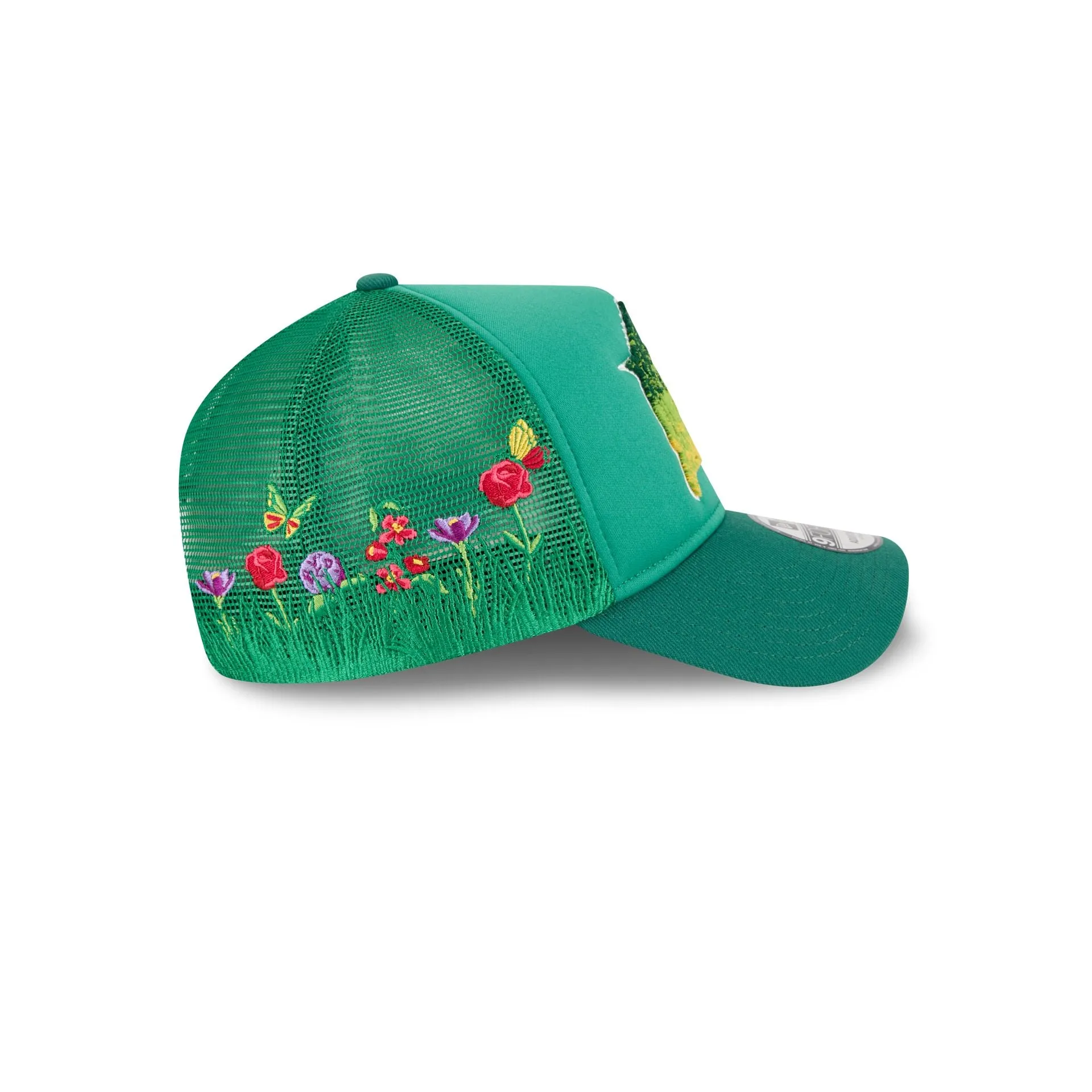 Miami Marlins Gradient Logo 9FORTY A-Frame Trucker Hat sold by New Era product image thumbnail 5