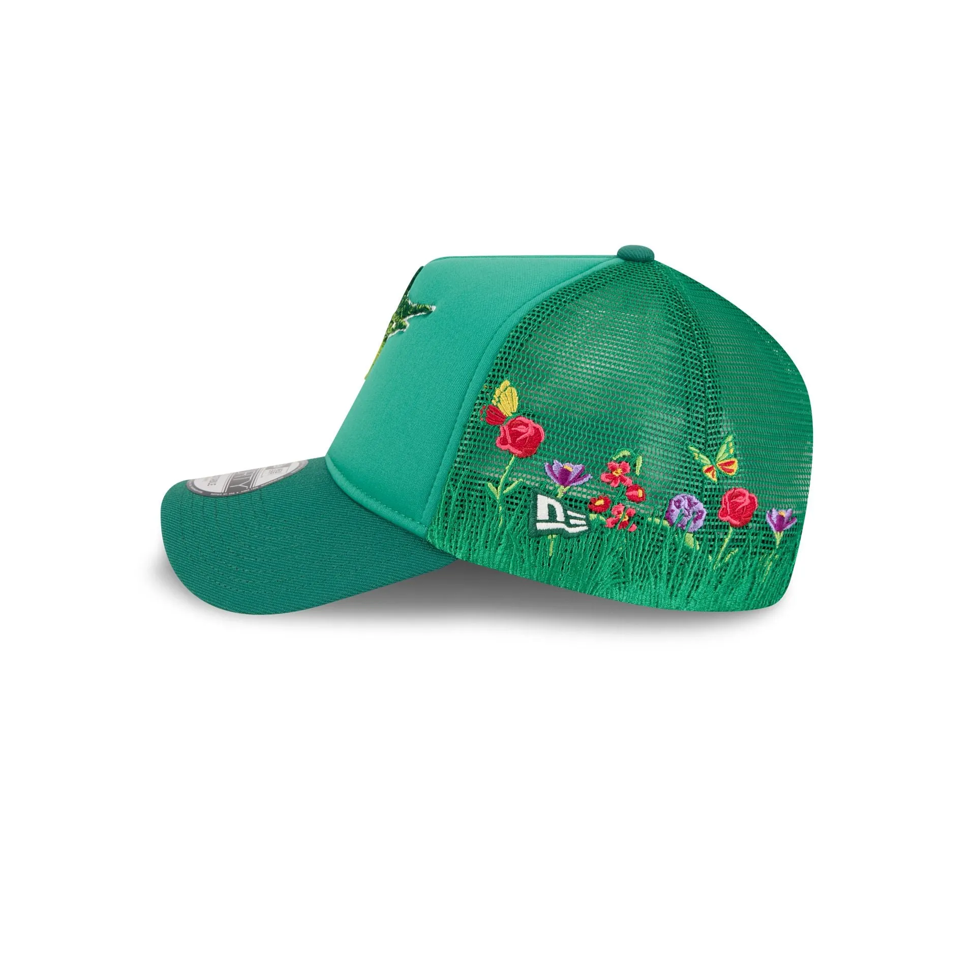 Miami Marlins Gradient Logo 9FORTY A-Frame Trucker Hat sold by New Era product image thumbnail 4