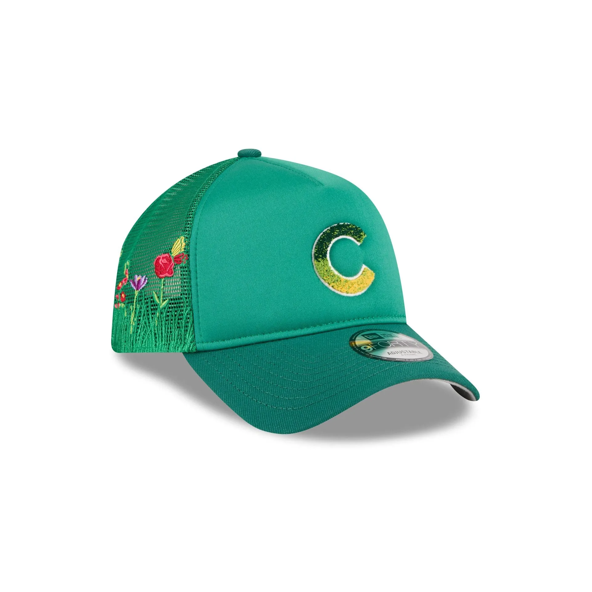 Chicago Cubs Gradient Logo 9FORTY A-Frame Trucker Hat sold by New Era product image thumbnail 3
