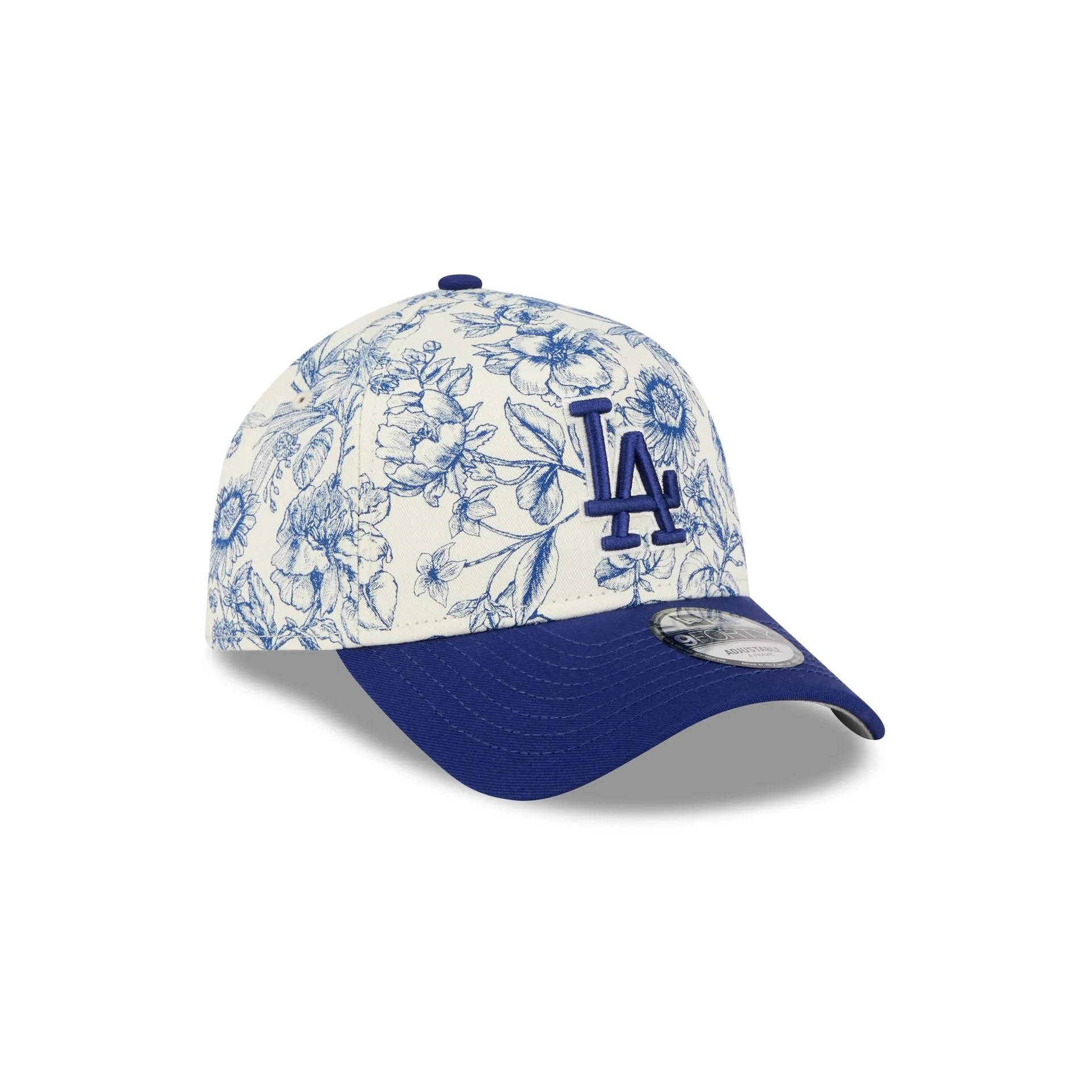 Los Angeles Dodgers Spring Floral Blue 9FORTY A-Frame Snapback Hat sold by New Era product image thumbnail 3