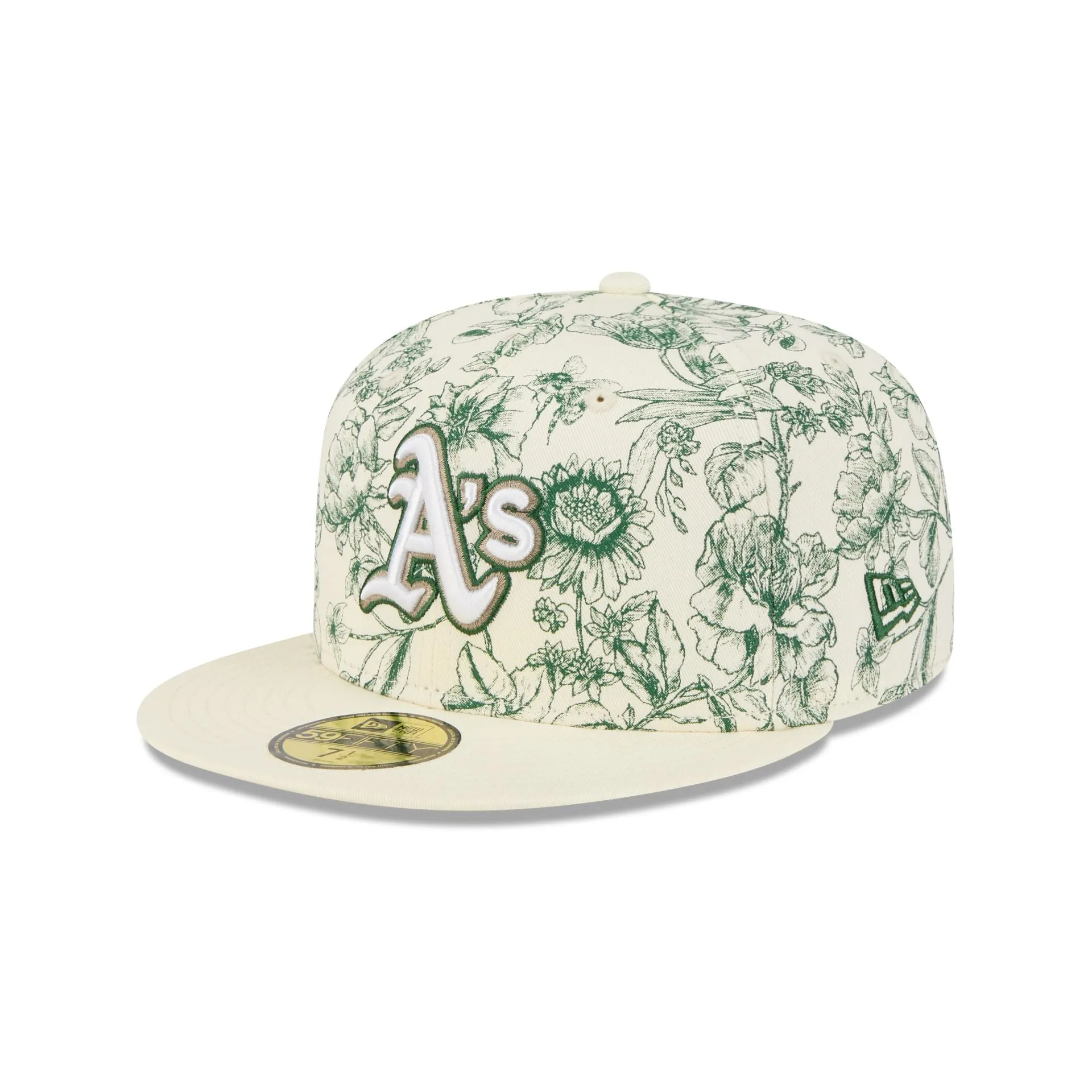 Athletics Spring Floral 59FIFTY Fitted Hat sold by New Era product image thumbnail 3