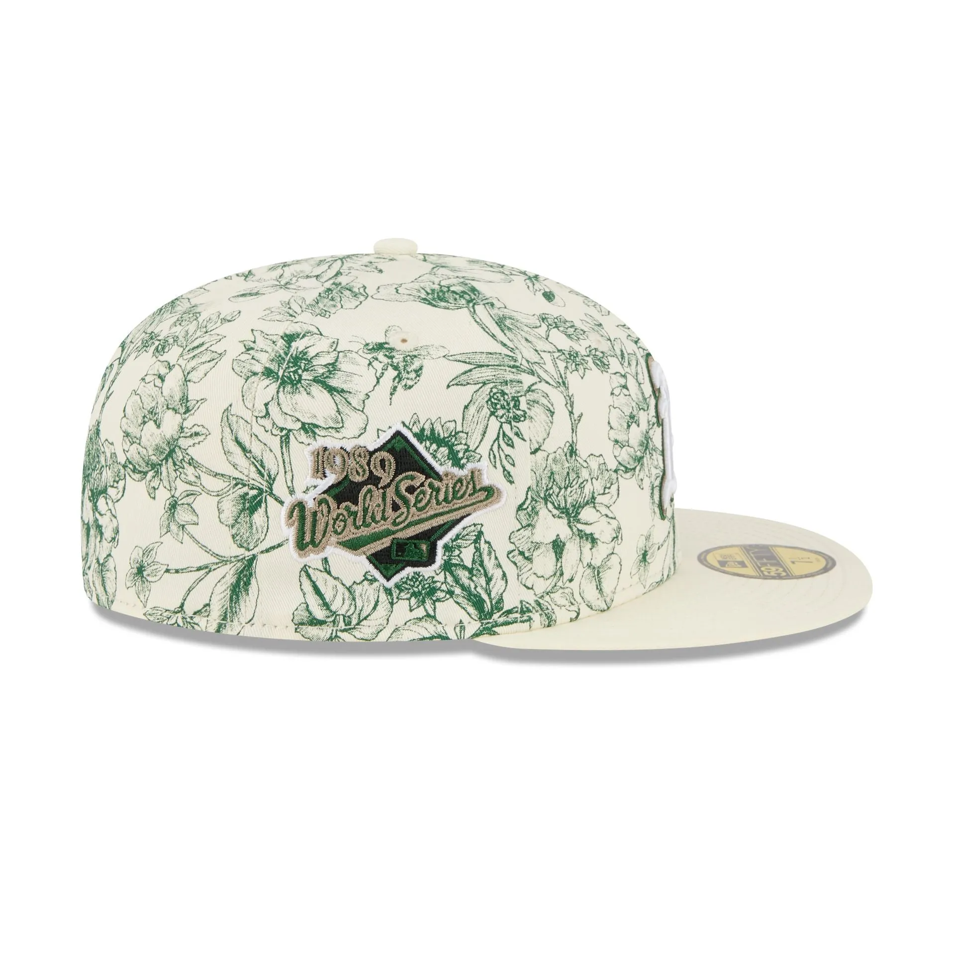 Athletics Spring Floral 59FIFTY Fitted Hat sold by New Era product image thumbnail 4