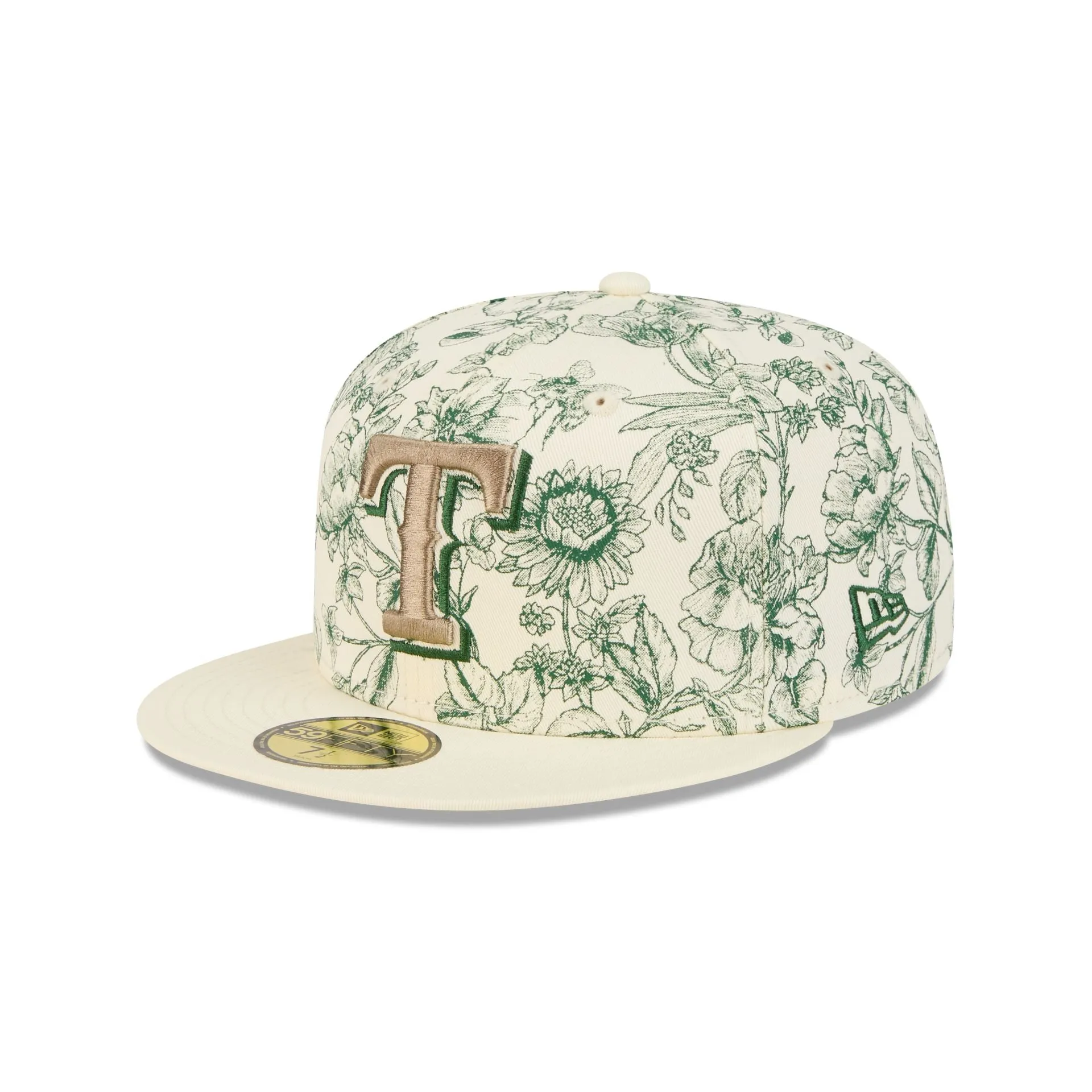 Texas Rangers Spring Floral 59FIFTY Fitted Hat sold by New Era product image thumbnail 3