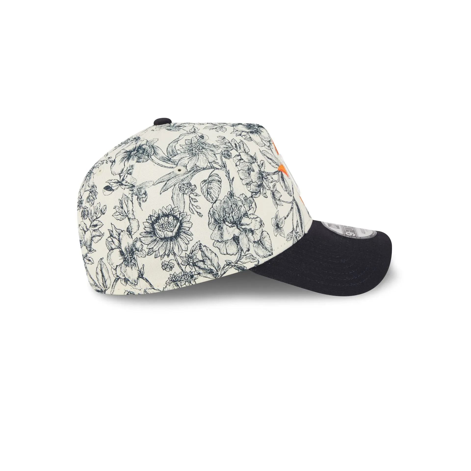 Houston Astros Spring Floral Navy 9FORTY A-Frame Snapback Hat sold by New Era product image thumbnail 5