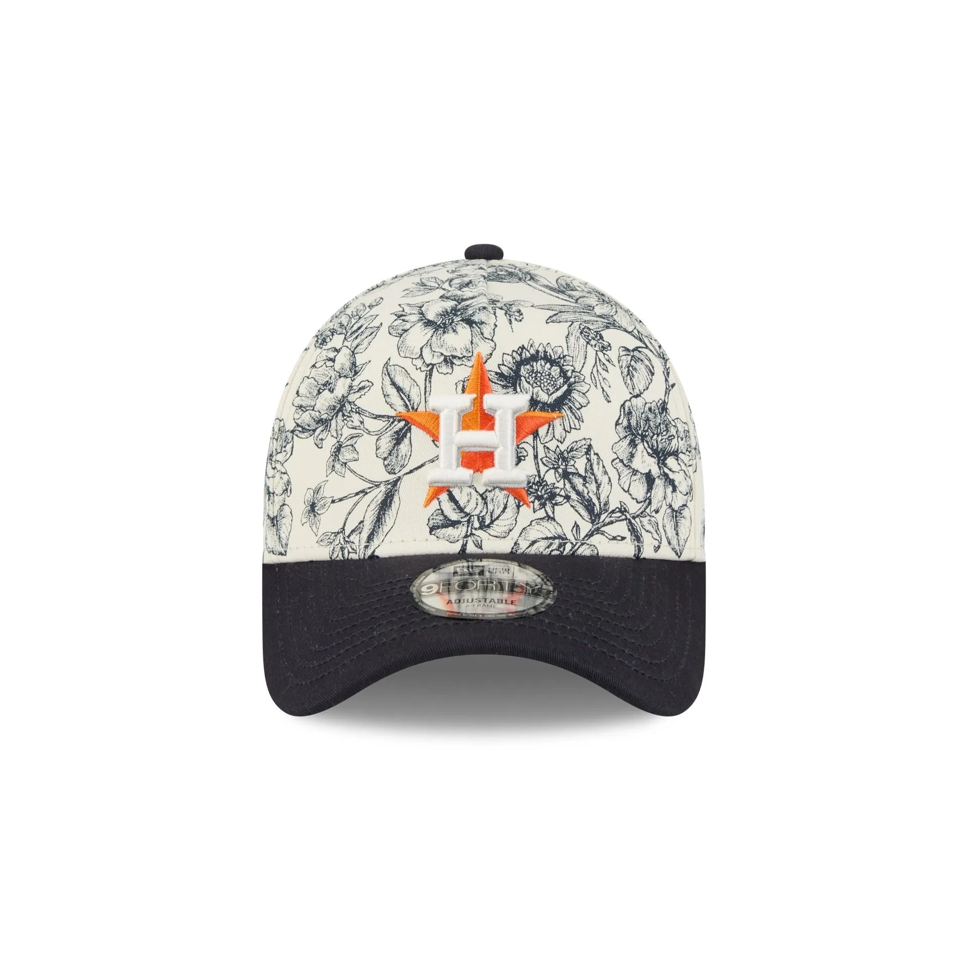 Houston Astros Spring Floral Navy 9FORTY A-Frame Snapback Hat sold by New Era product image thumbnail 2