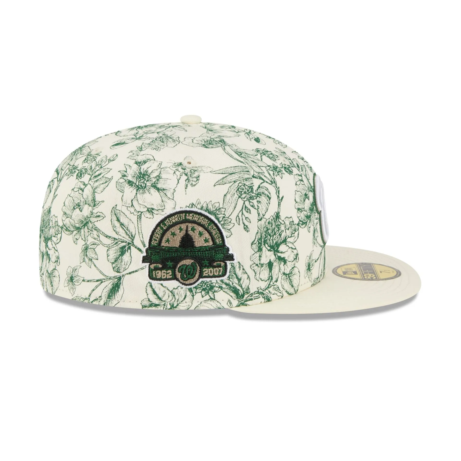 Washington Nationals Spring Floral 59FIFTY Fitted Hat sold by New Era product image thumbnail 4