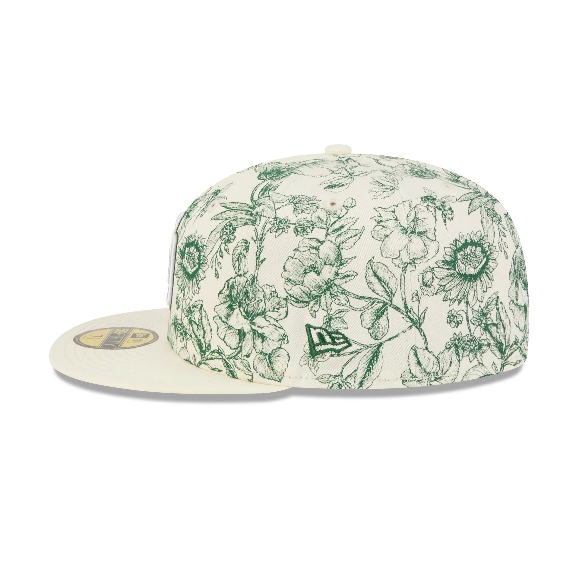 San Diego Padres Spring Floral 59FIFTY Fitted Hat sold by New Era product image thumbnail 5