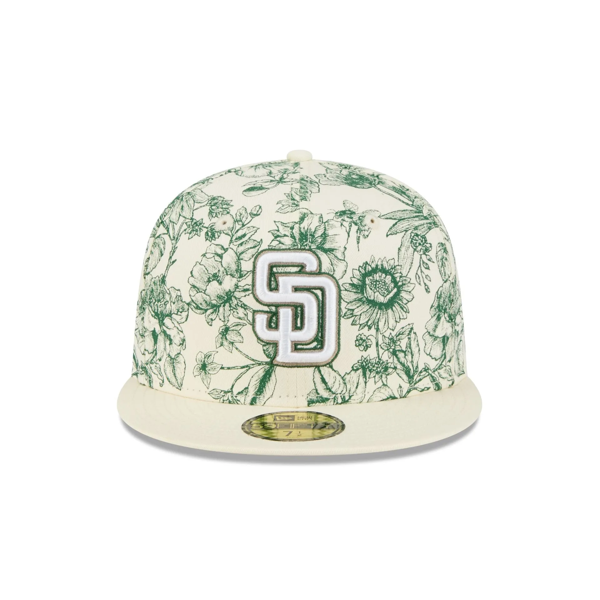San Diego Padres Spring Floral 59FIFTY Fitted Hat sold by New Era product image thumbnail 2