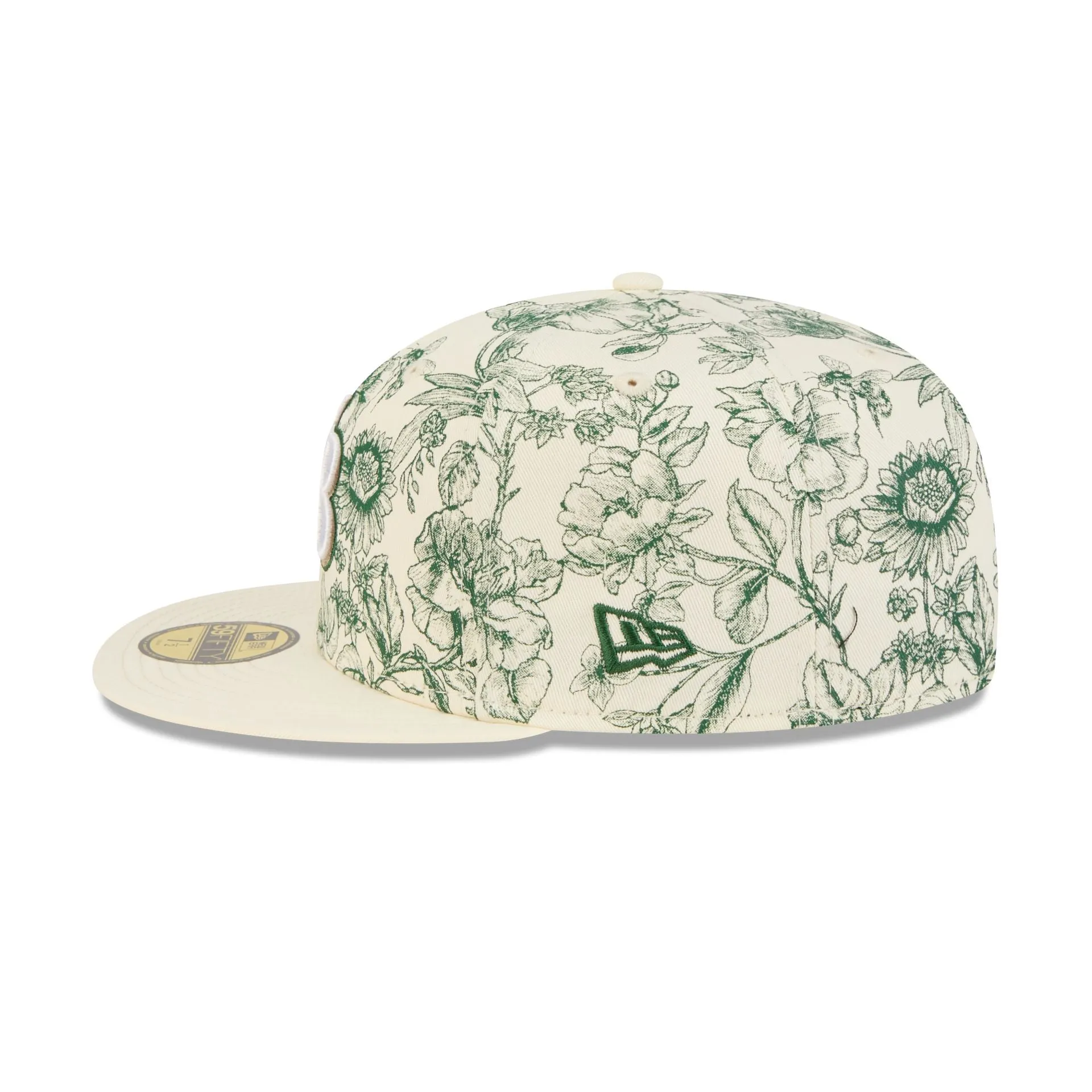 Tampa Bay Rays Spring Floral 59FIFTY Fitted Hat sold by New Era product image thumbnail 5
