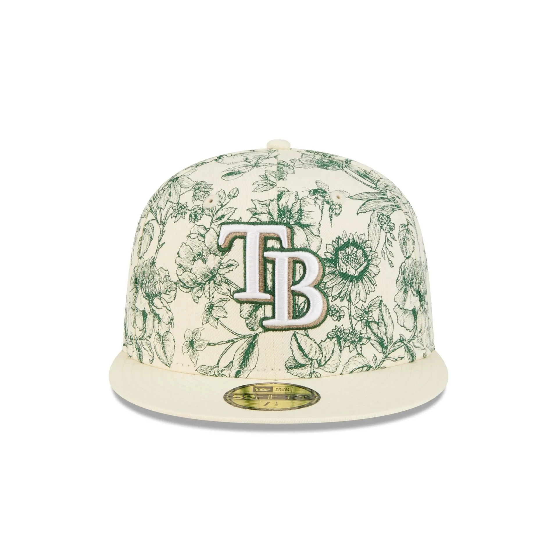 Tampa Bay Rays Spring Floral 59FIFTY Fitted Hat sold by New Era product image thumbnail 2