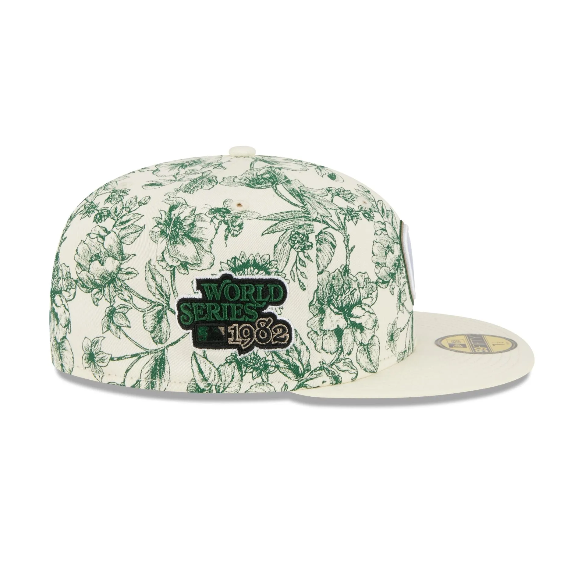 Milwaukee Brewers Spring Floral 59FIFTY Fitted Hat sold by New Era product image thumbnail 4