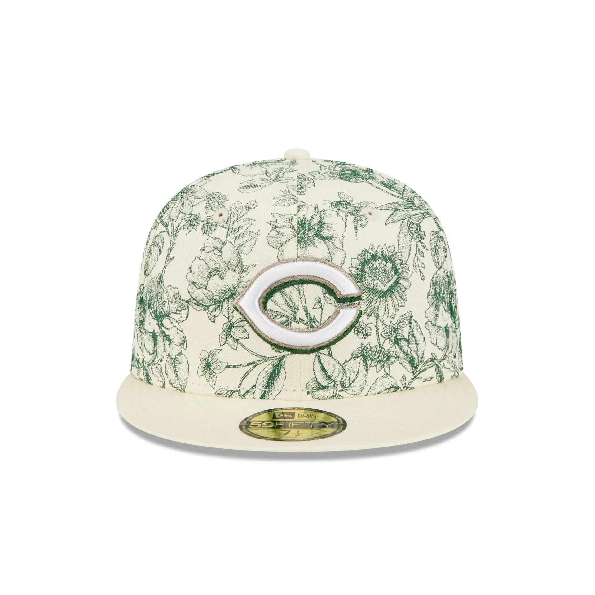 Cincinnati Reds Spring Floral 59FIFTY Fitted Hat sold by New Era product image thumbnail 2