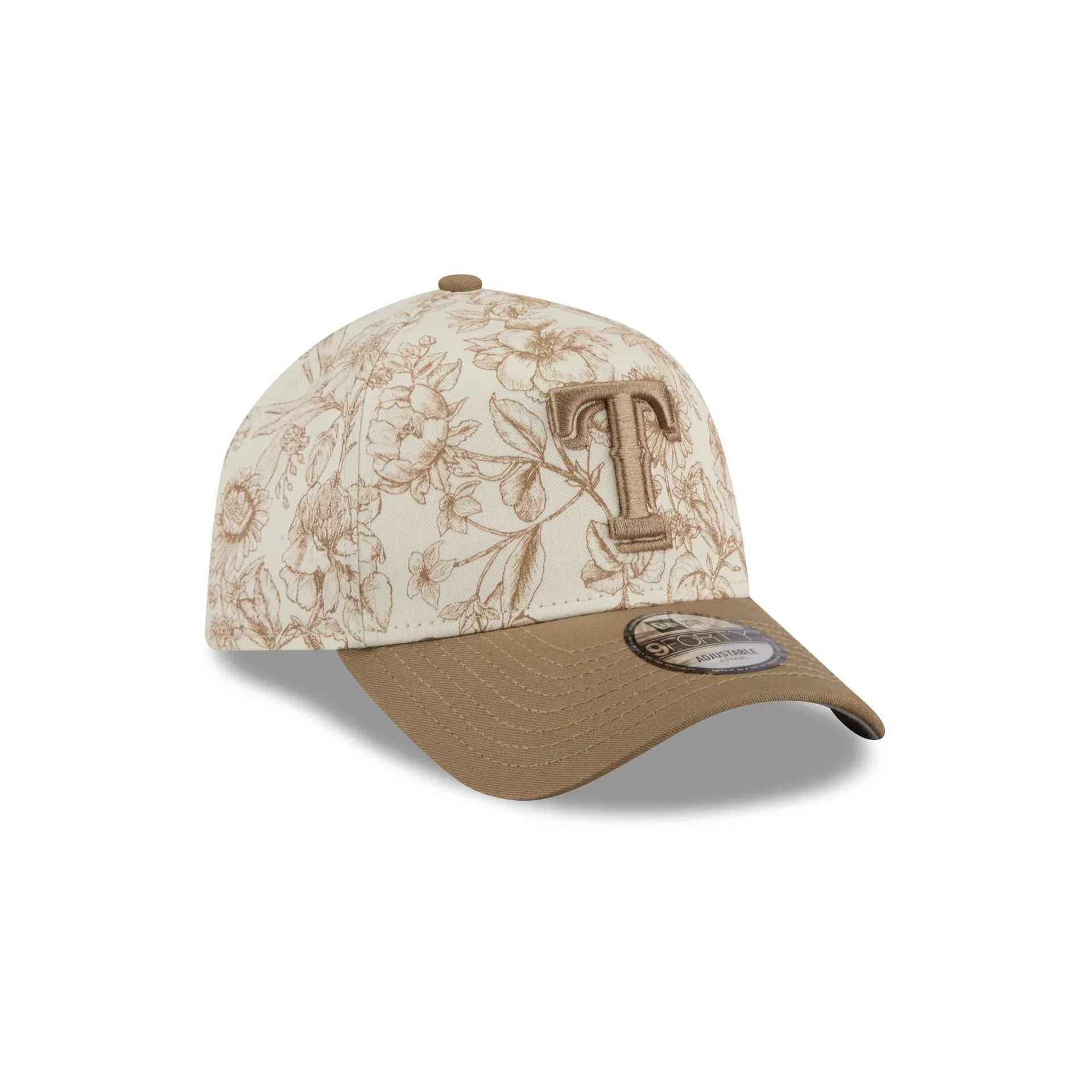 Texas Rangers Spring Floral 9FORTY A-Frame Snapback Hat sold by New Era product image thumbnail 3