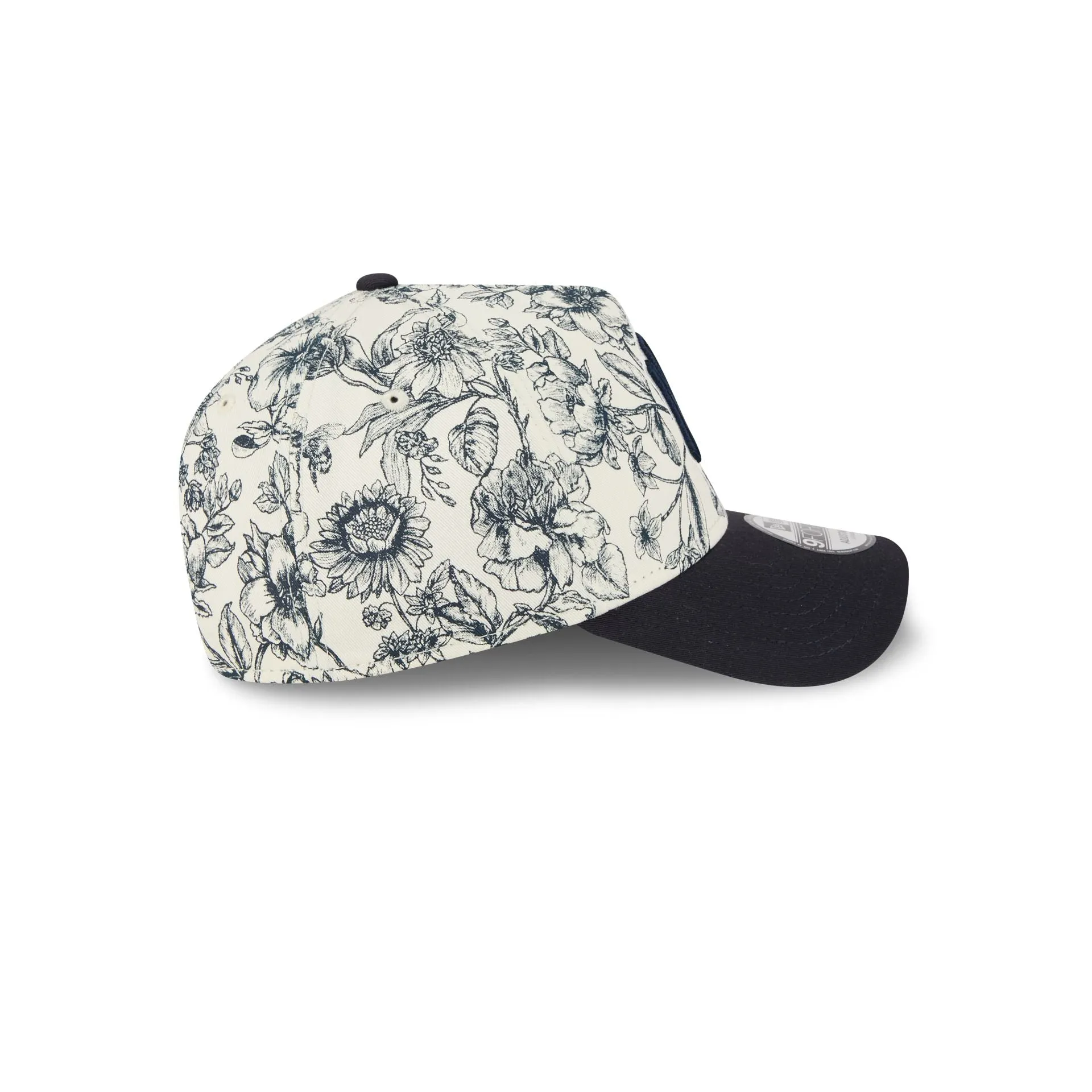 New York Yankees Spring Floral Navy 9FORTY A-Frame Snapback Hat sold by New Era product image thumbnail 5