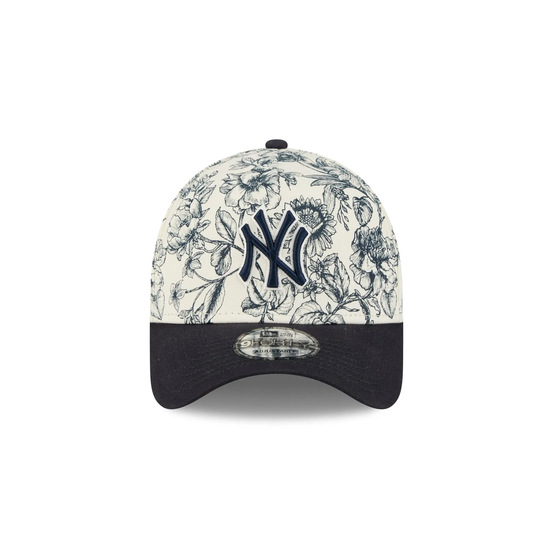 New York Yankees Spring Floral Navy 9FORTY A-Frame Snapback Hat sold by New Era product image thumbnail 2