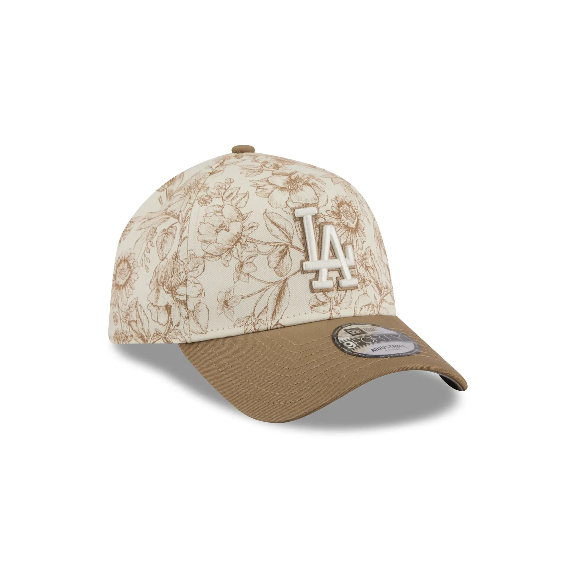 Los Angeles Dodgers Spring Floral 9FORTY A-Frame Snapback Hat sold by New Era product image thumbnail 3
