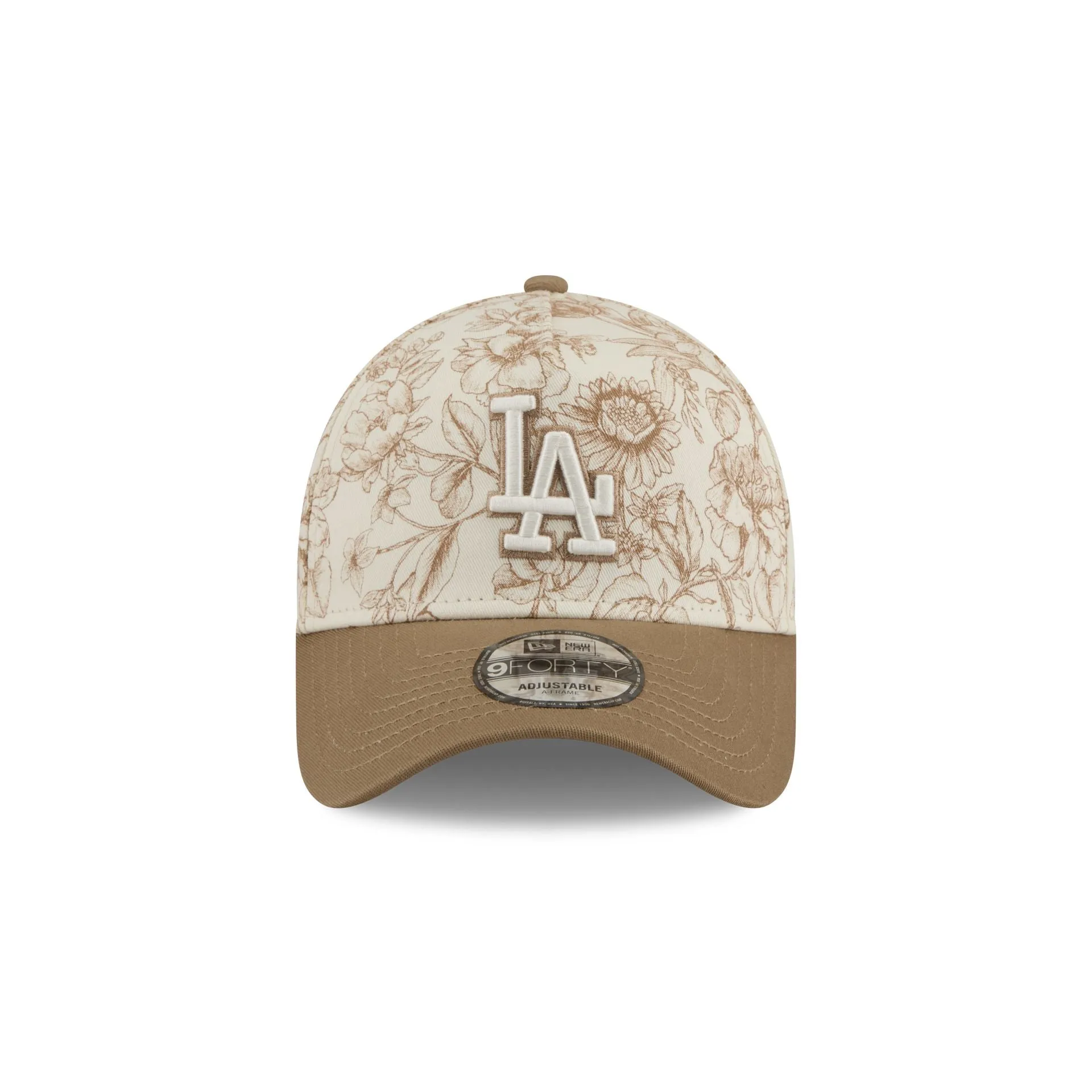 Los Angeles Dodgers Spring Floral 9FORTY A-Frame Snapback Hat sold by New Era product image thumbnail 2