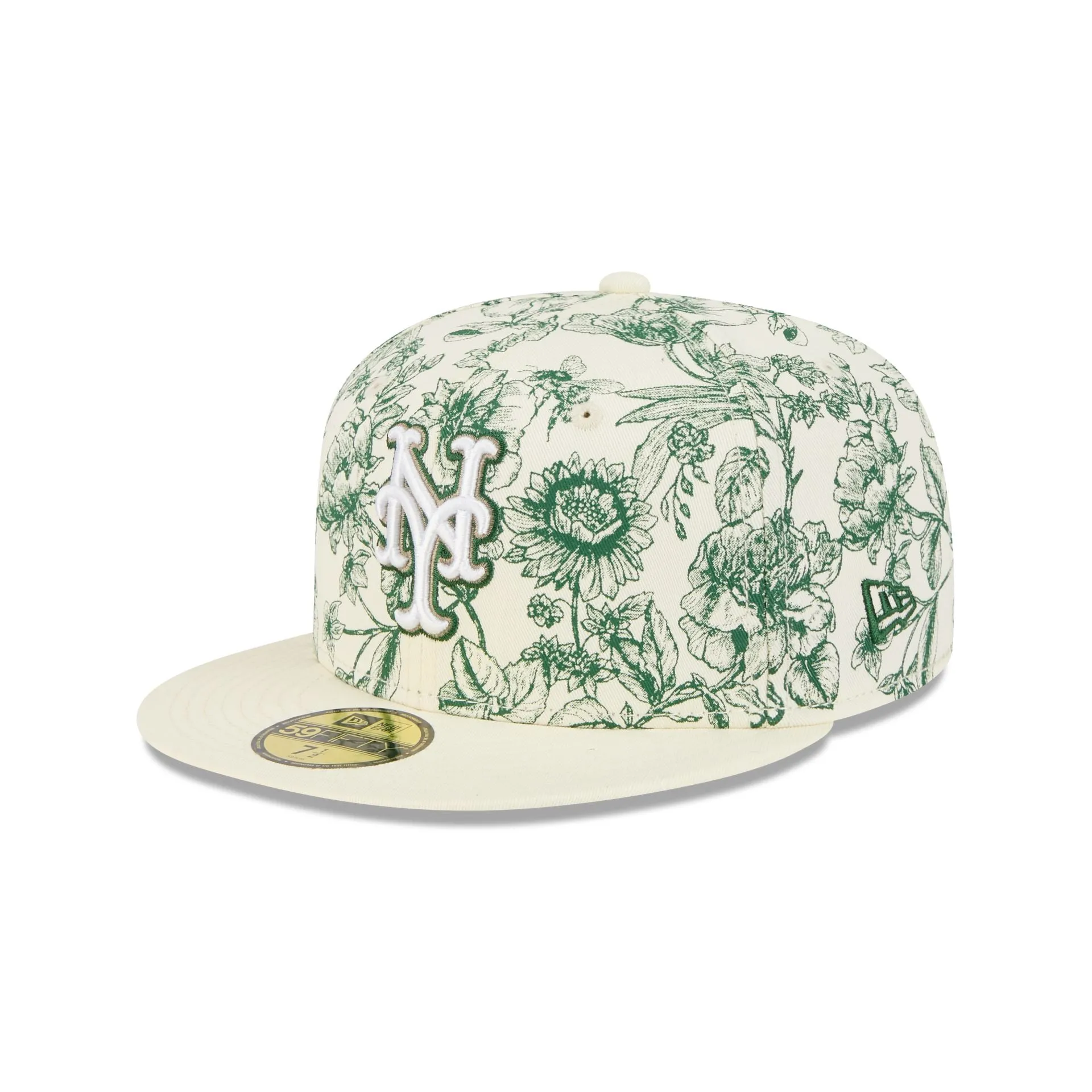 New York Mets Spring Floral 59FIFTY Fitted Hat sold by New Era product image thumbnail 3