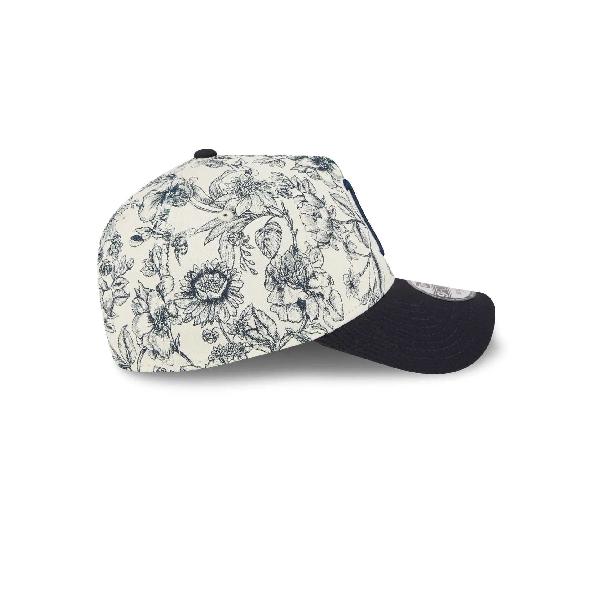 Boston Red Sox Spring Floral Navy 9FORTY A-Frame Snapback Hat sold by New Era product image thumbnail 5