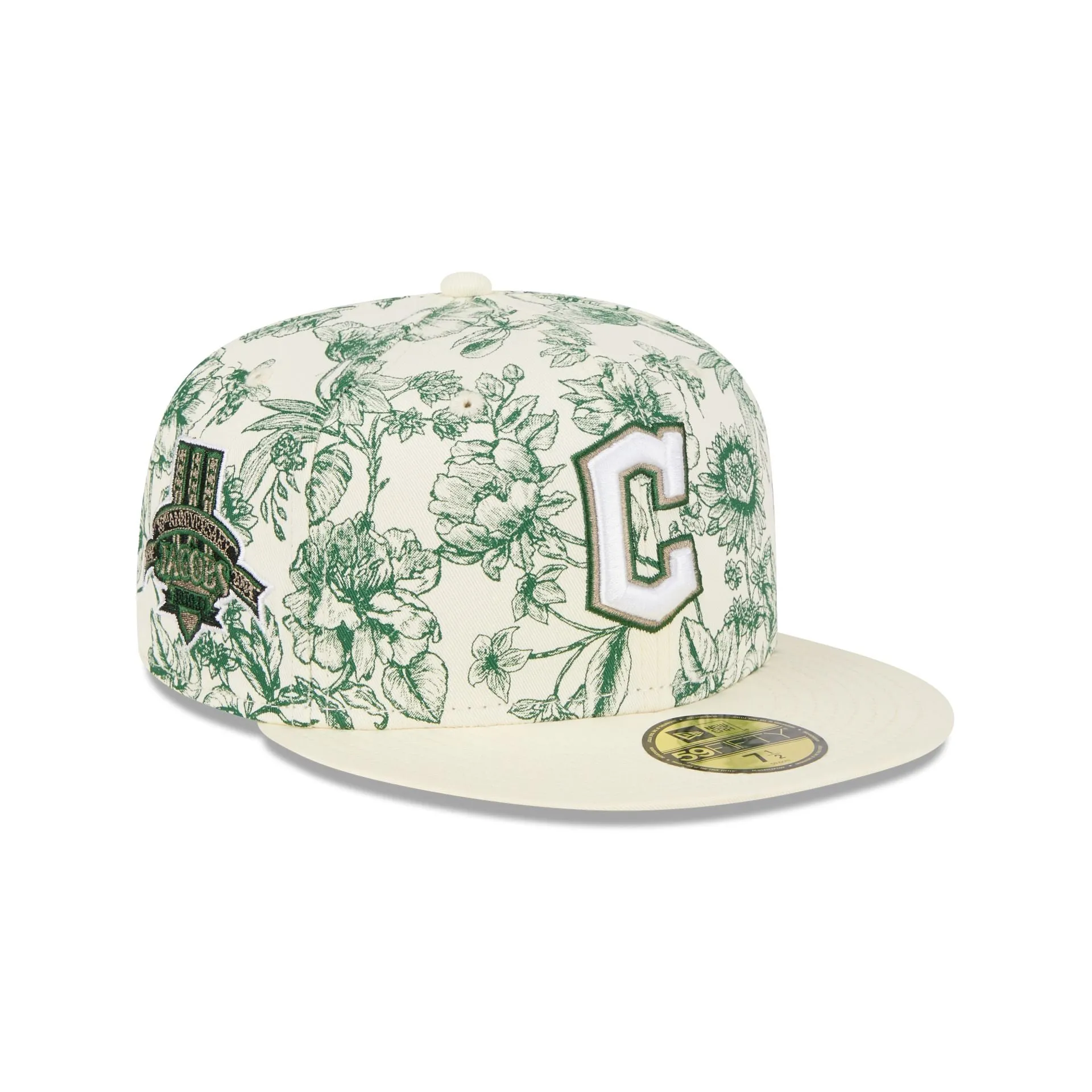 Cleveland Guardians Spring Floral 59FIFTY Fitted Hat sold by New Era