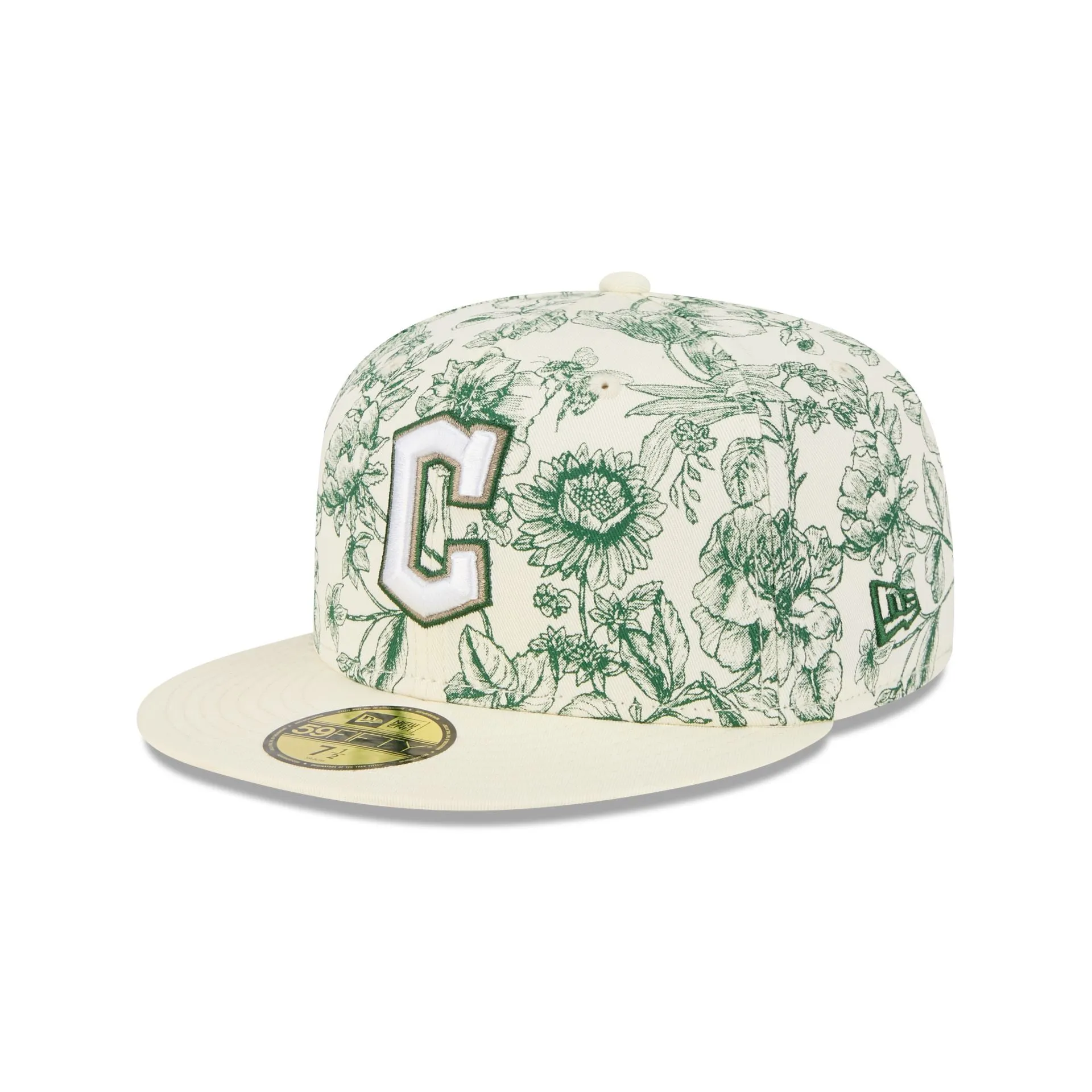 Cleveland Guardians Spring Floral 59FIFTY Fitted Hat sold by New Era product image thumbnail 3
