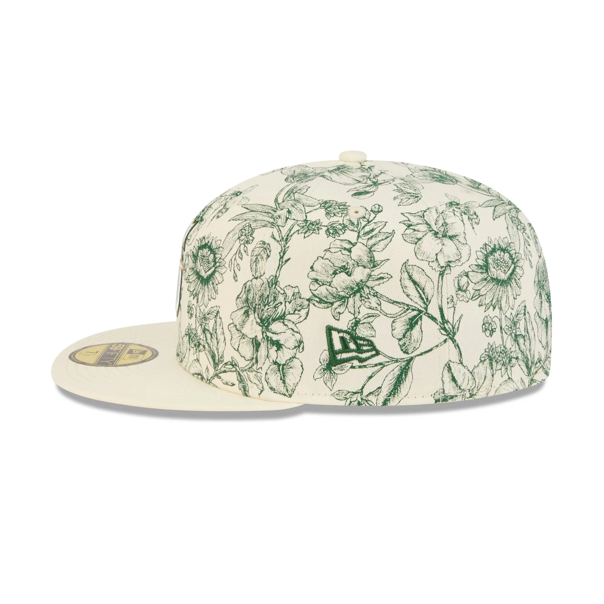 Seattle Mariners Spring Floral 59FIFTY Fitted Hat sold by New Era product image thumbnail 5