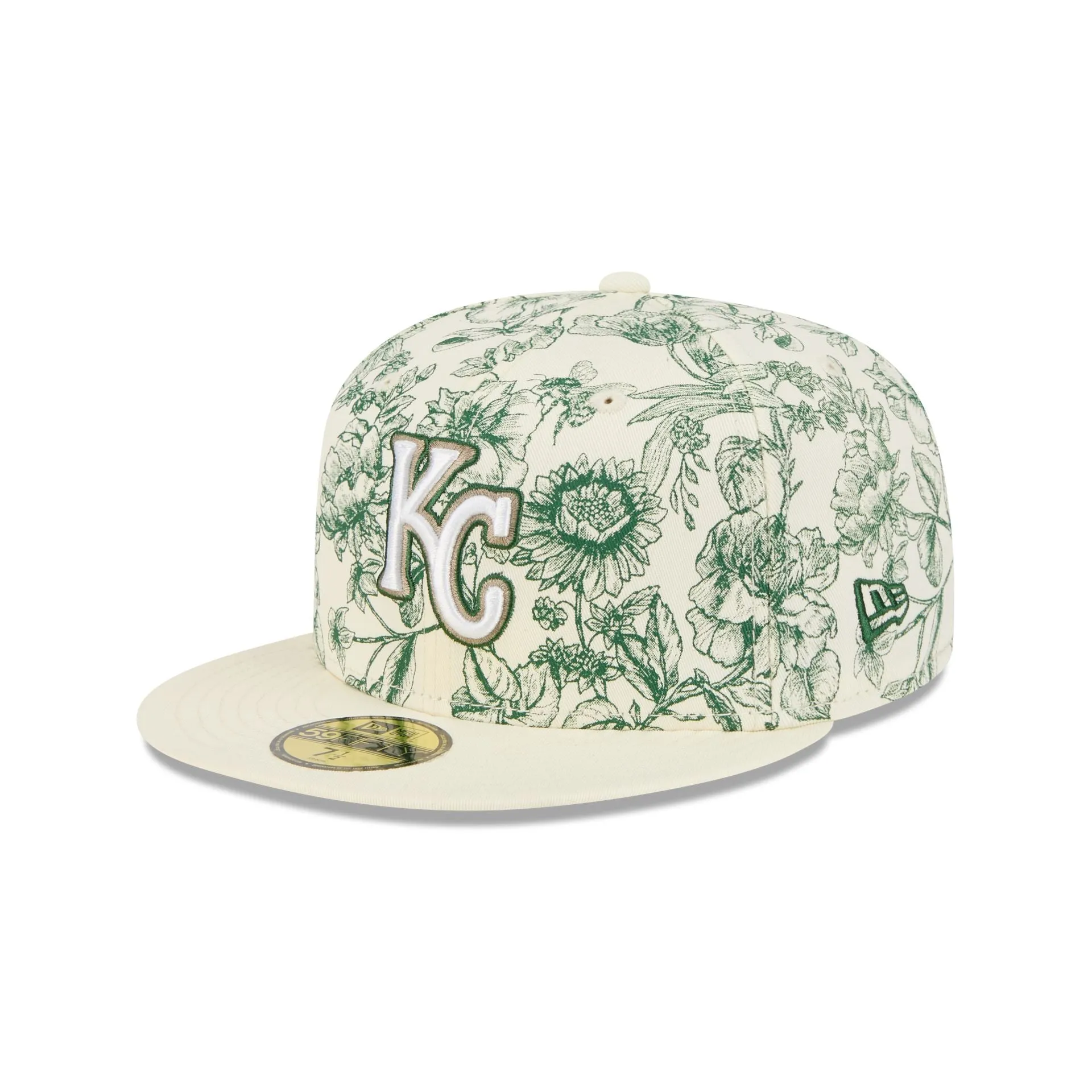 Kansas City Royals Spring Floral 59FIFTY Fitted Hat sold by New Era product image thumbnail 3