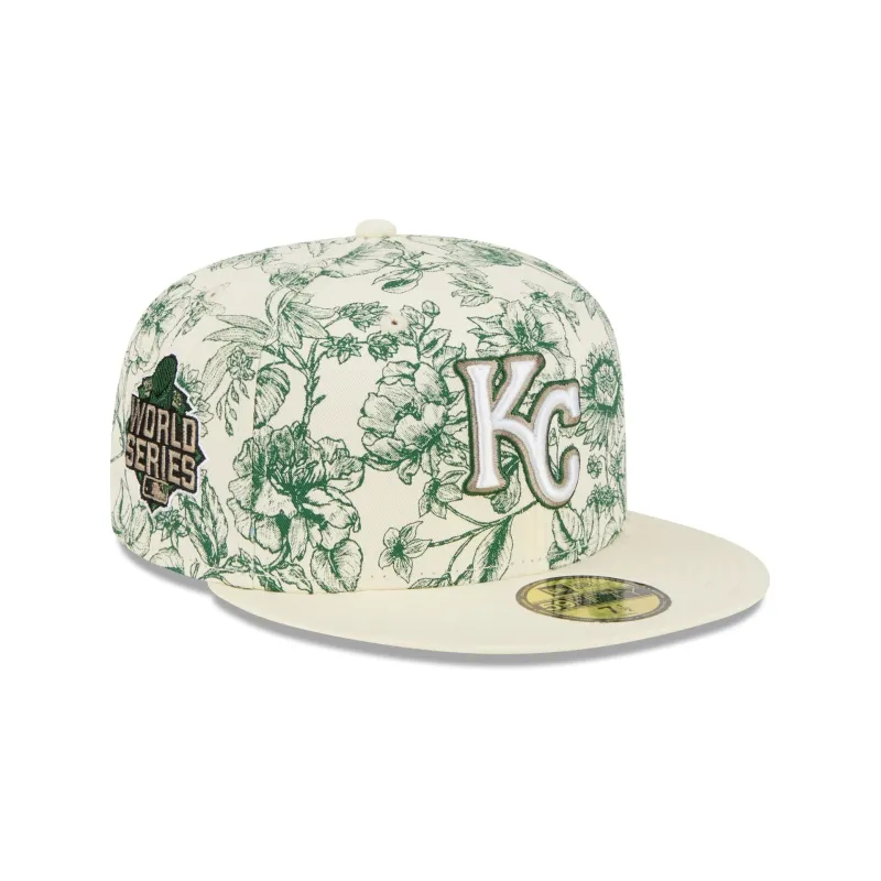 Kansas City Royals Spring Floral 59FIFTY Fitted Hat sold by New Era