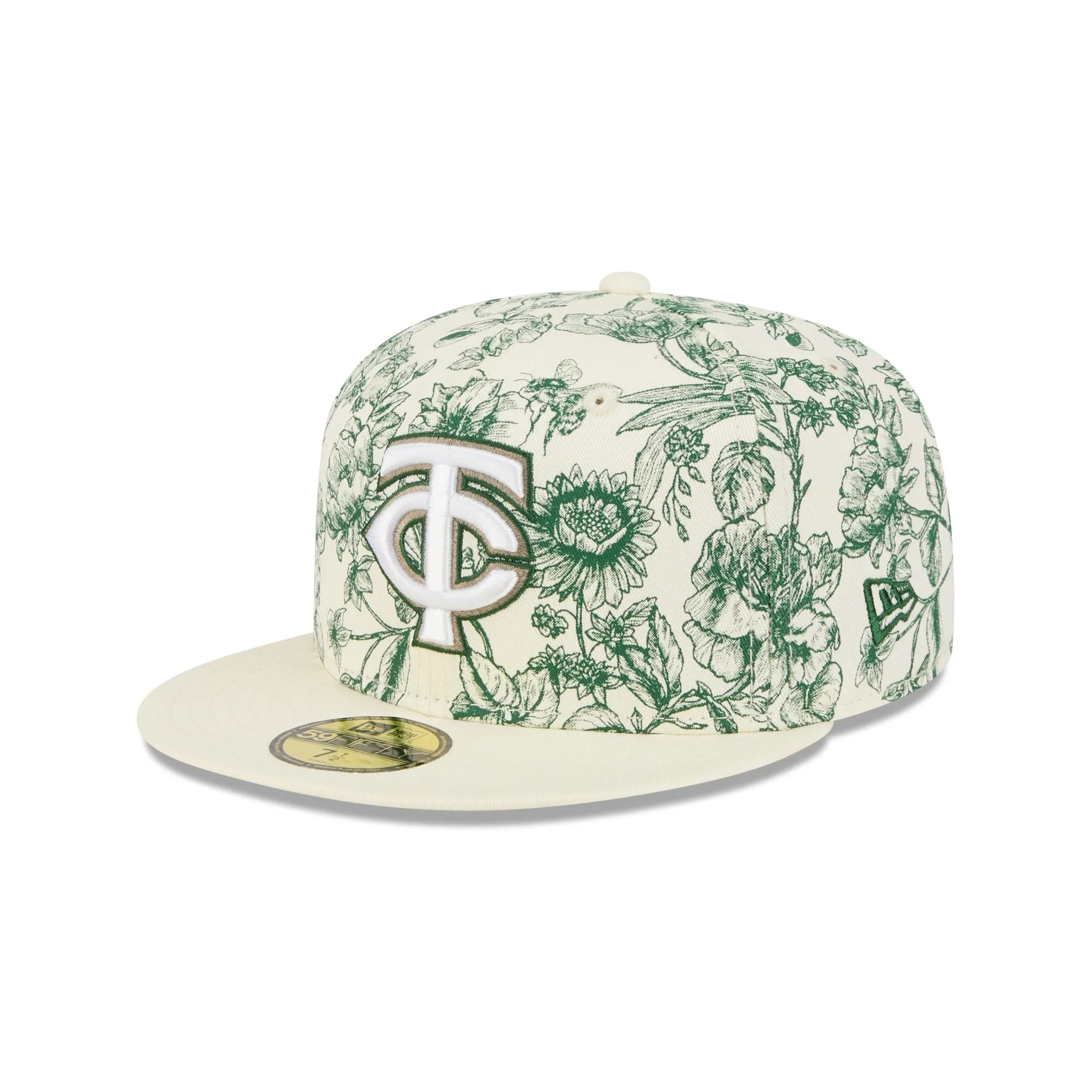 Minnesota Twins Spring Floral 59FIFTY Fitted Hat sold by New Era product image thumbnail 3