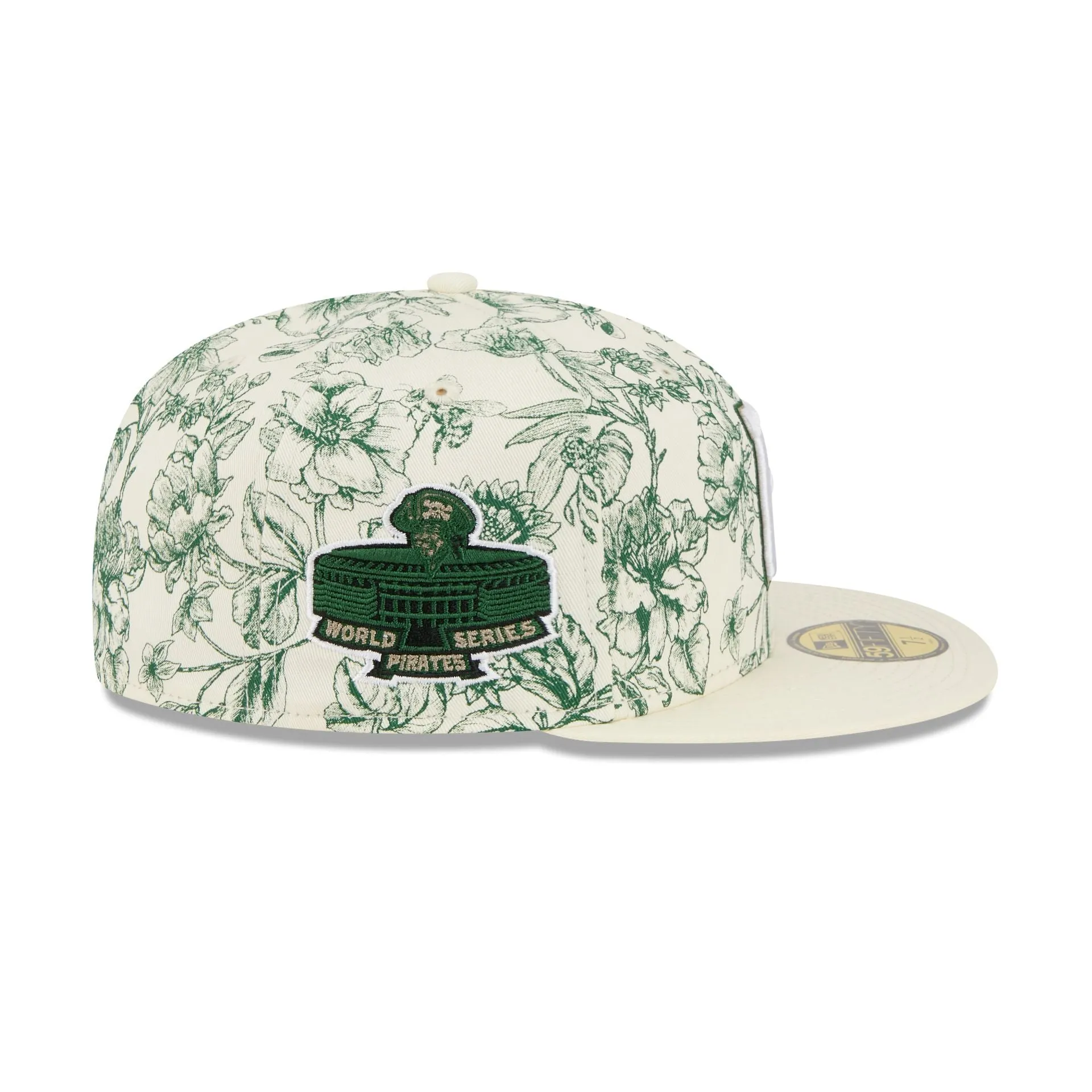 Pittsburgh Pirates Spring Floral 59FIFTY Fitted Hat sold by New Era product image thumbnail 4