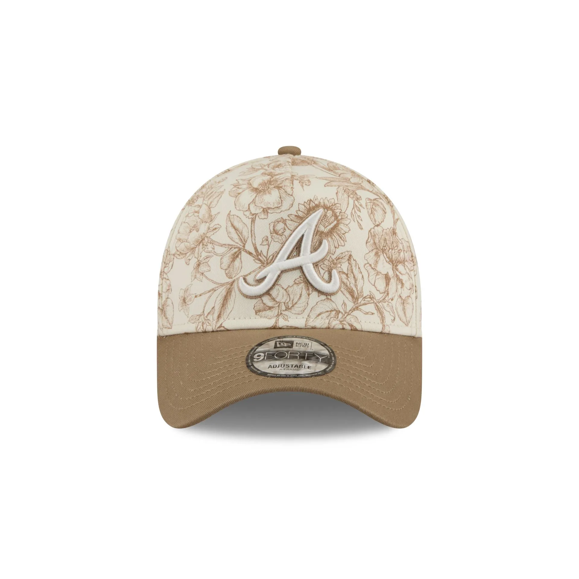 Atlanta Braves Spring Floral 9FORTY A-Frame Snapback Hat sold by New Era product image thumbnail 2
